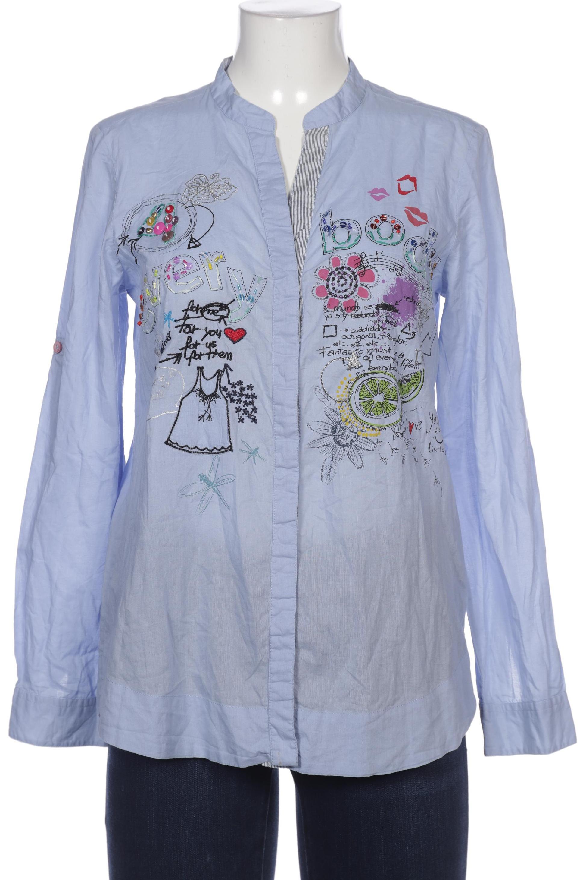 

Desigual Damen Bluse, blau