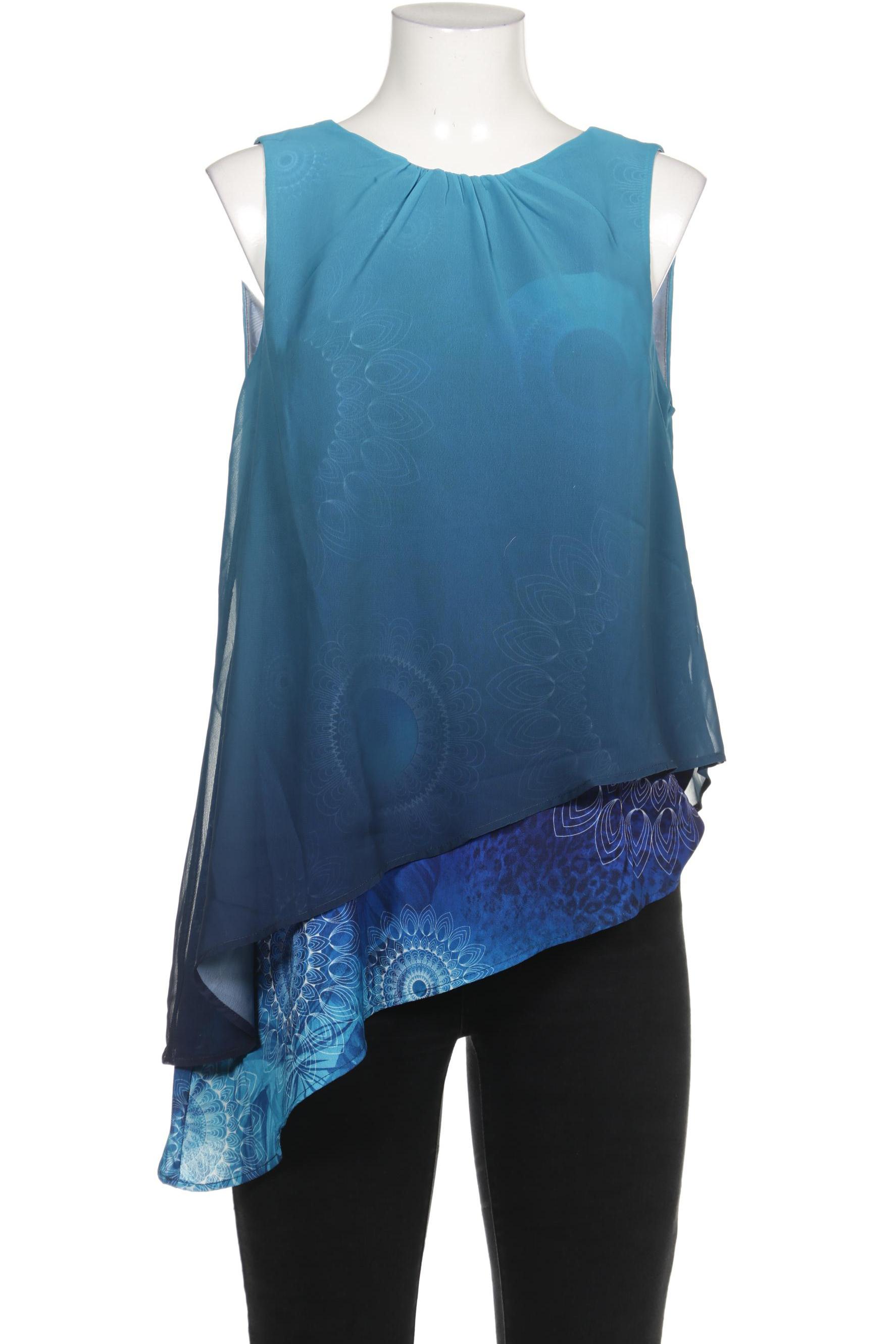 

Desigual Damen Bluse, blau