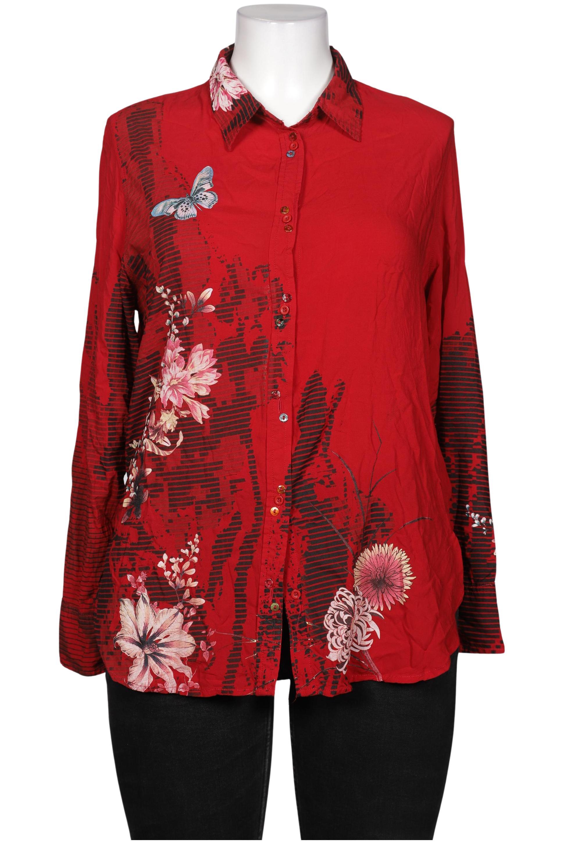 

Desigual Damen Bluse, rot, Gr. 44