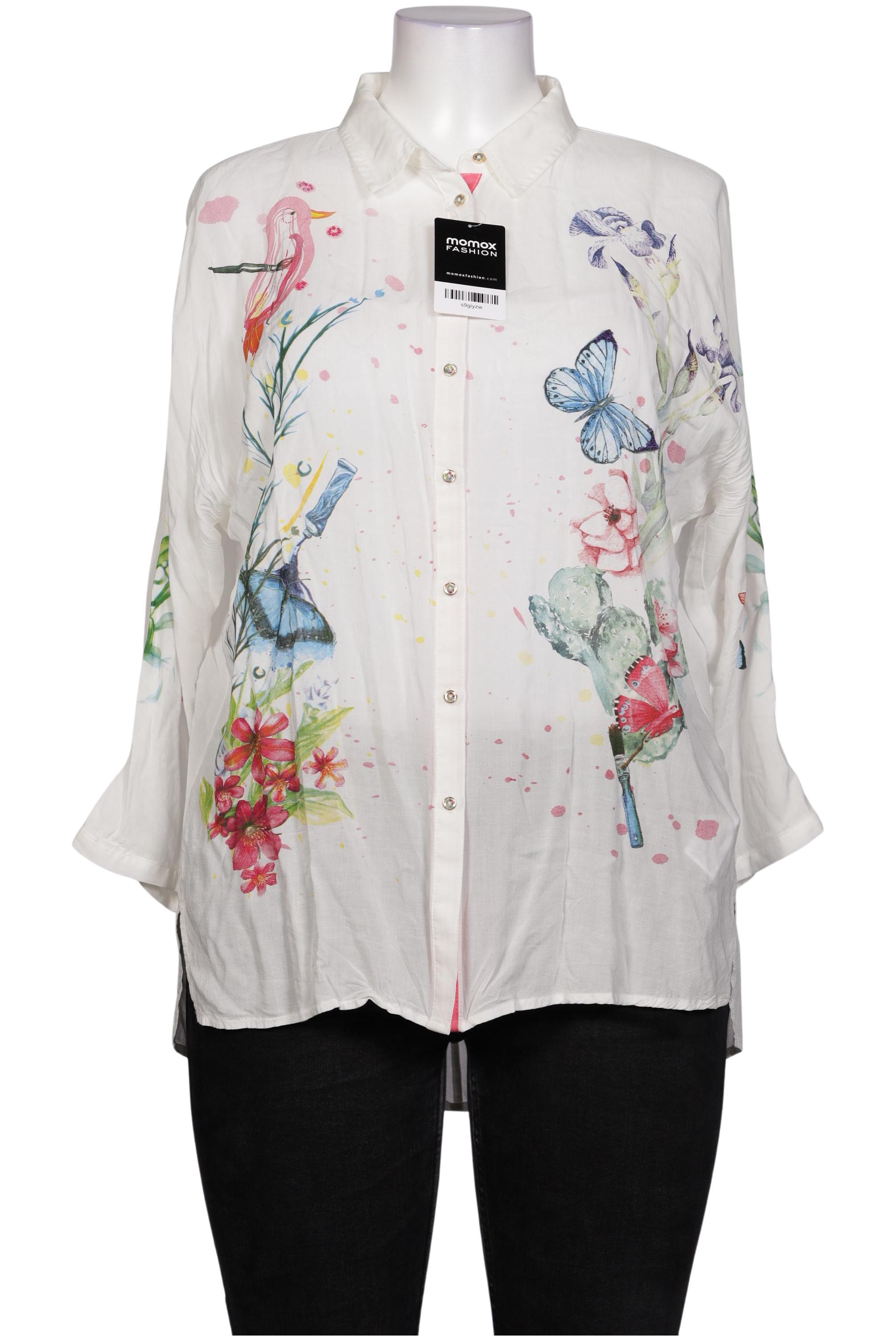 

Desigual Damen Bluse, weiß, Gr. 44