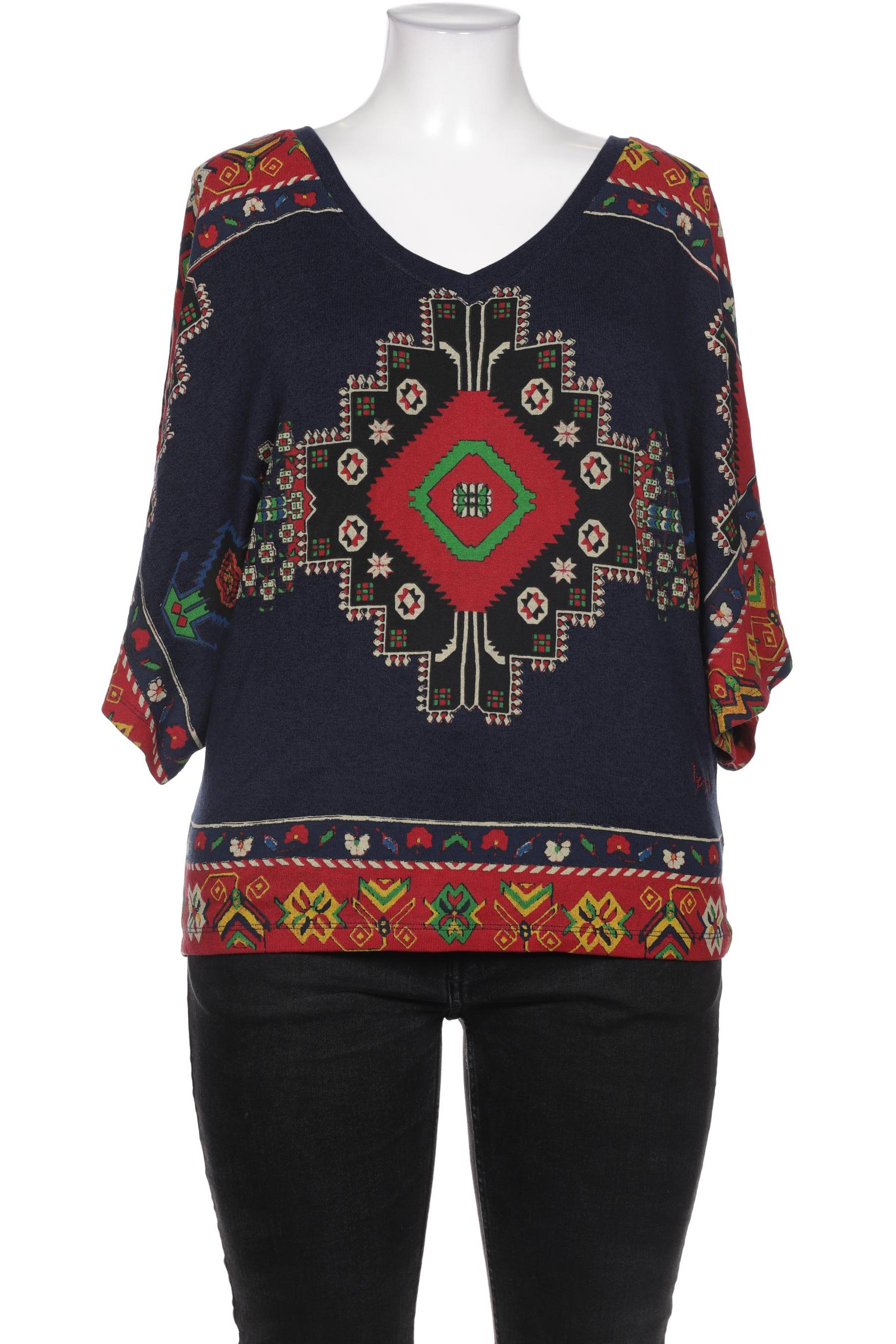 

Desigual Damen Bluse, marineblau, Gr. 42