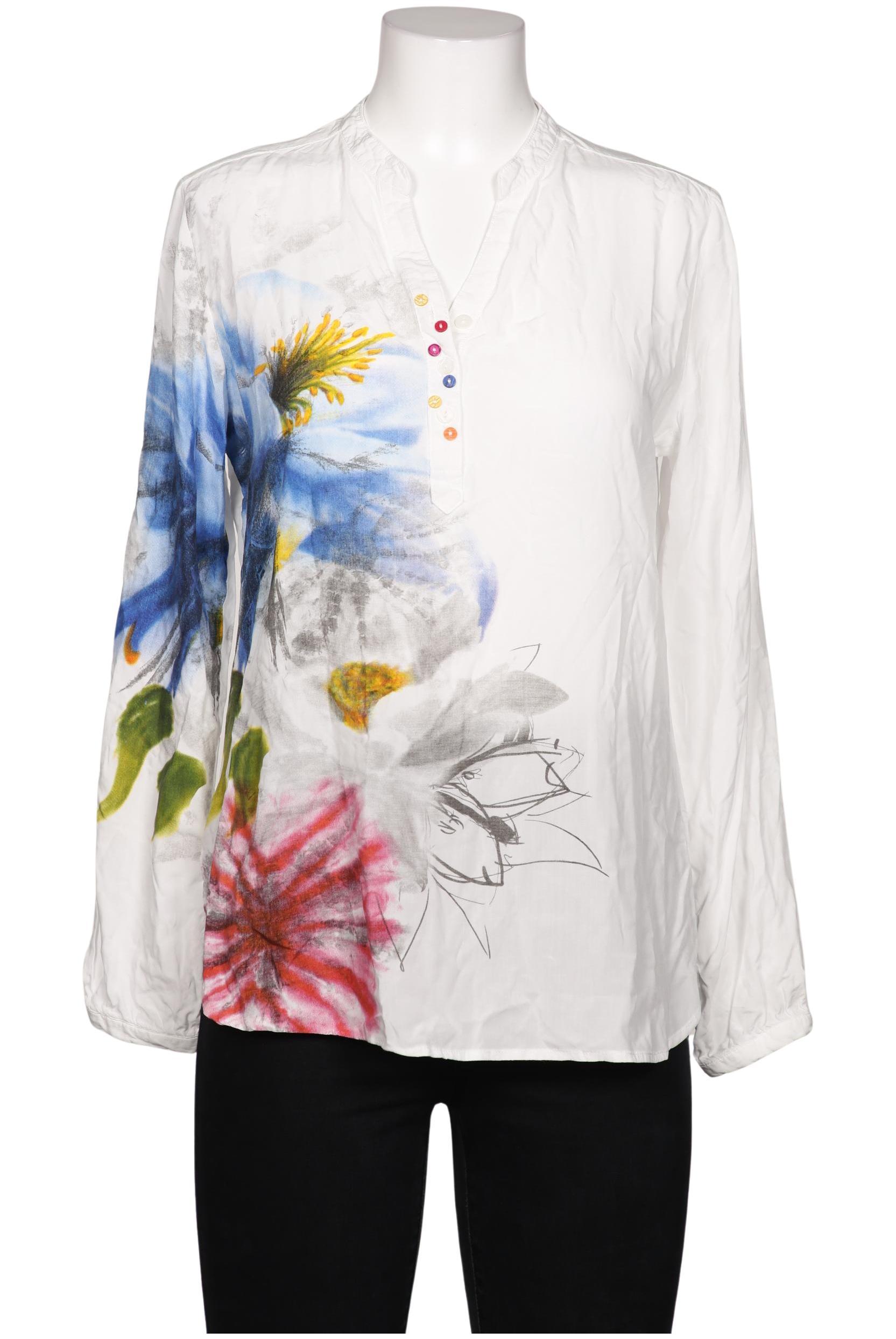 

Desigual Damen Bluse, weiß, Gr. 42