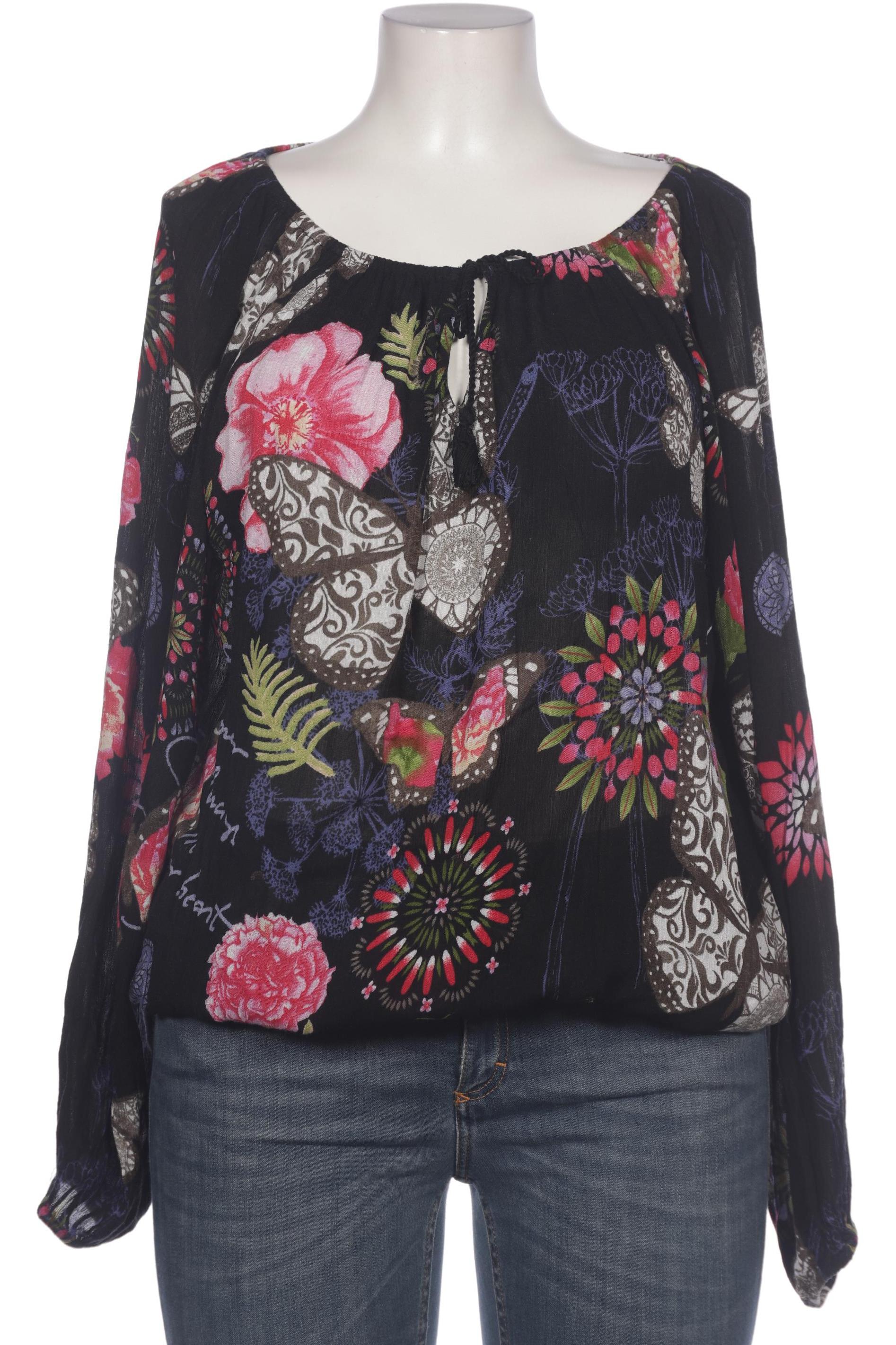 

Desigual Damen Bluse, schwarz, Gr. 44