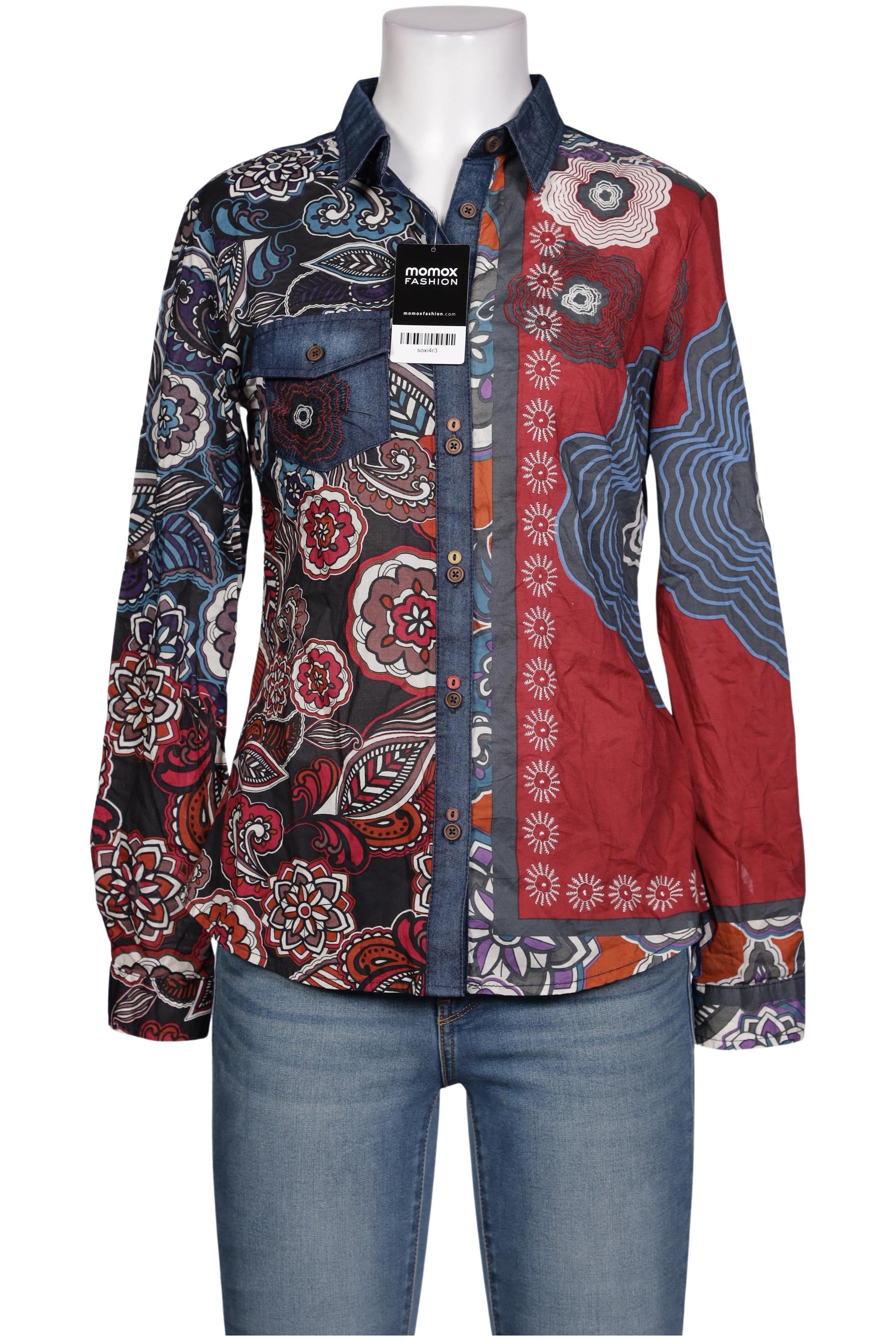 

Desigual Damen Bluse, marineblau, Gr. 36