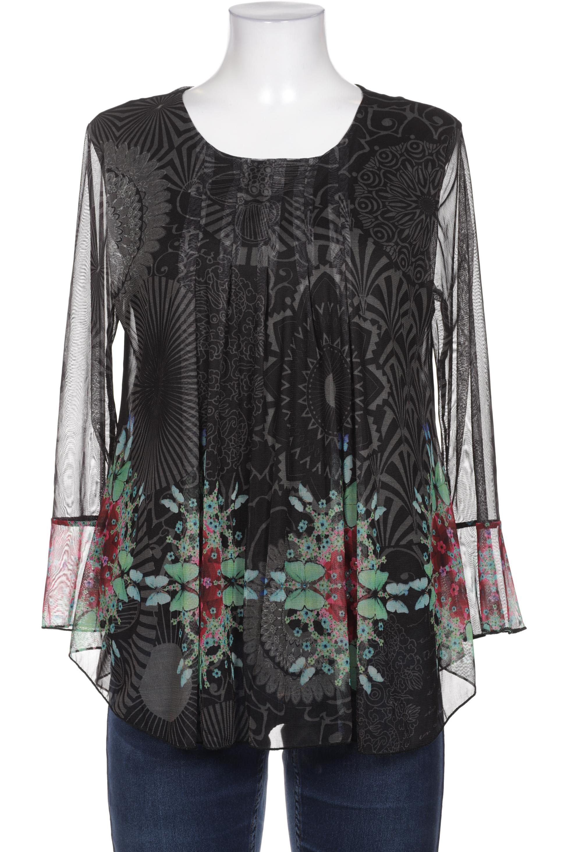 

Desigual Damen Bluse, schwarz, Gr. 42