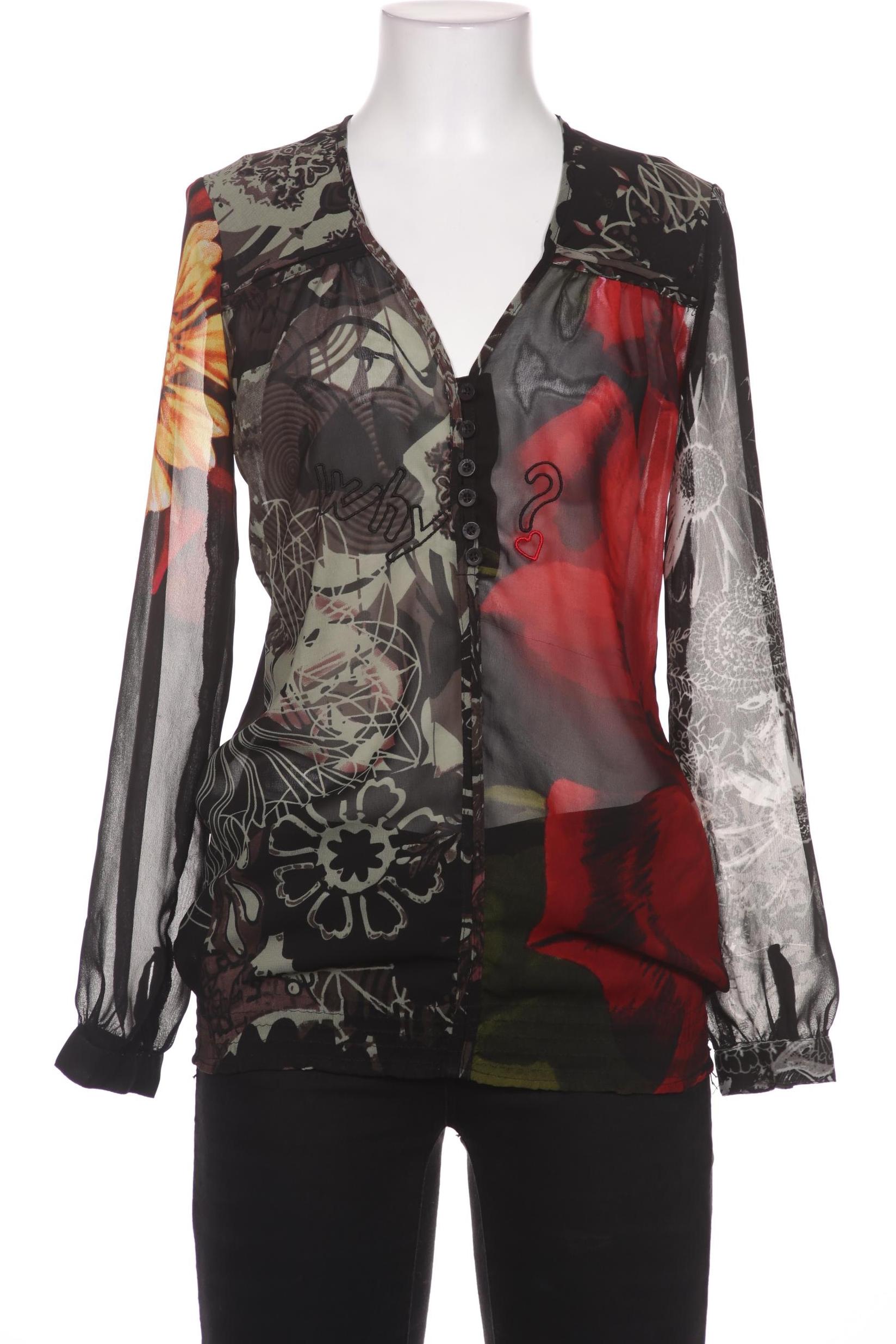 

Desigual Damen Bluse, schwarz, Gr. 34