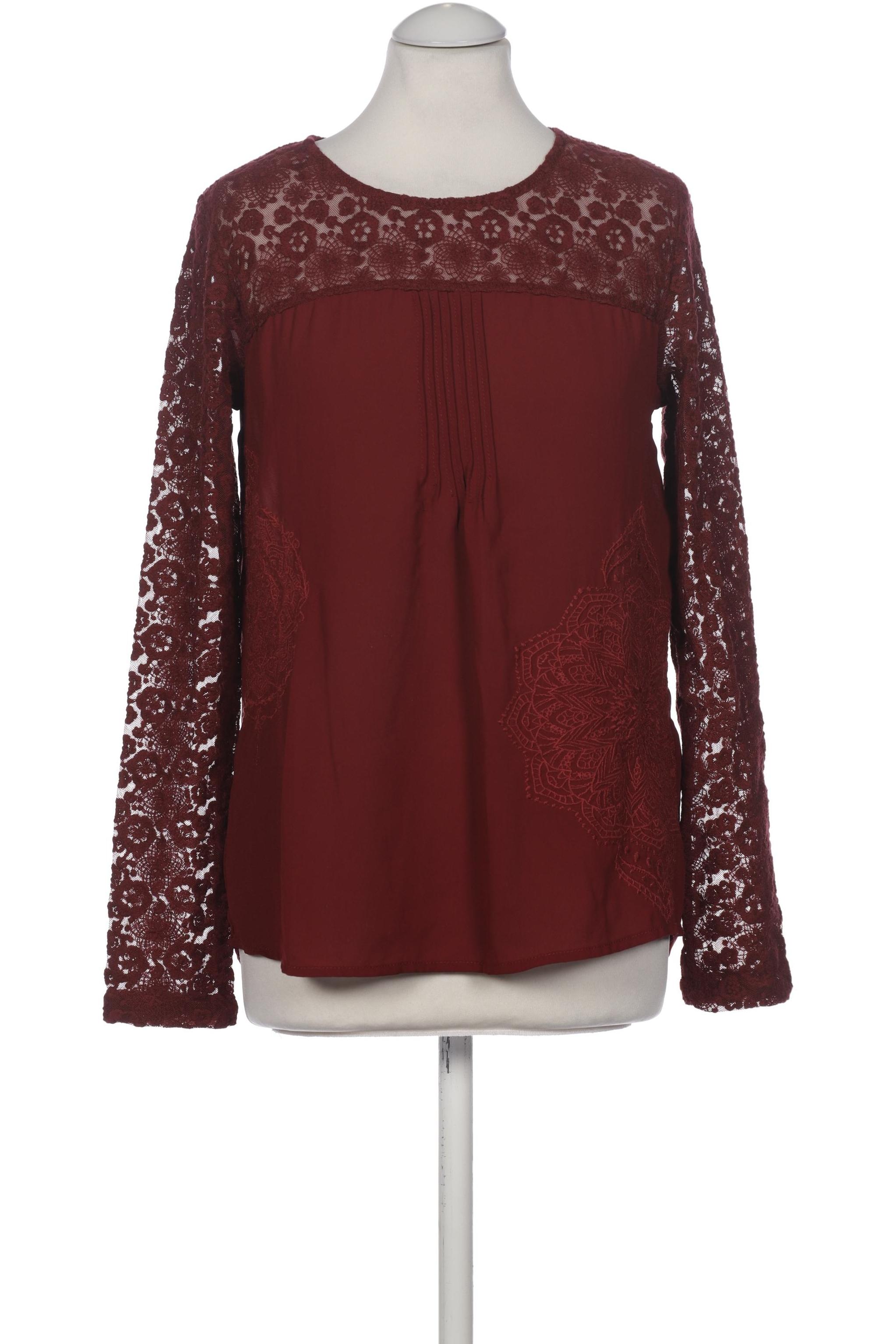 

Desigual Damen Bluse, bordeaux, Gr. 38