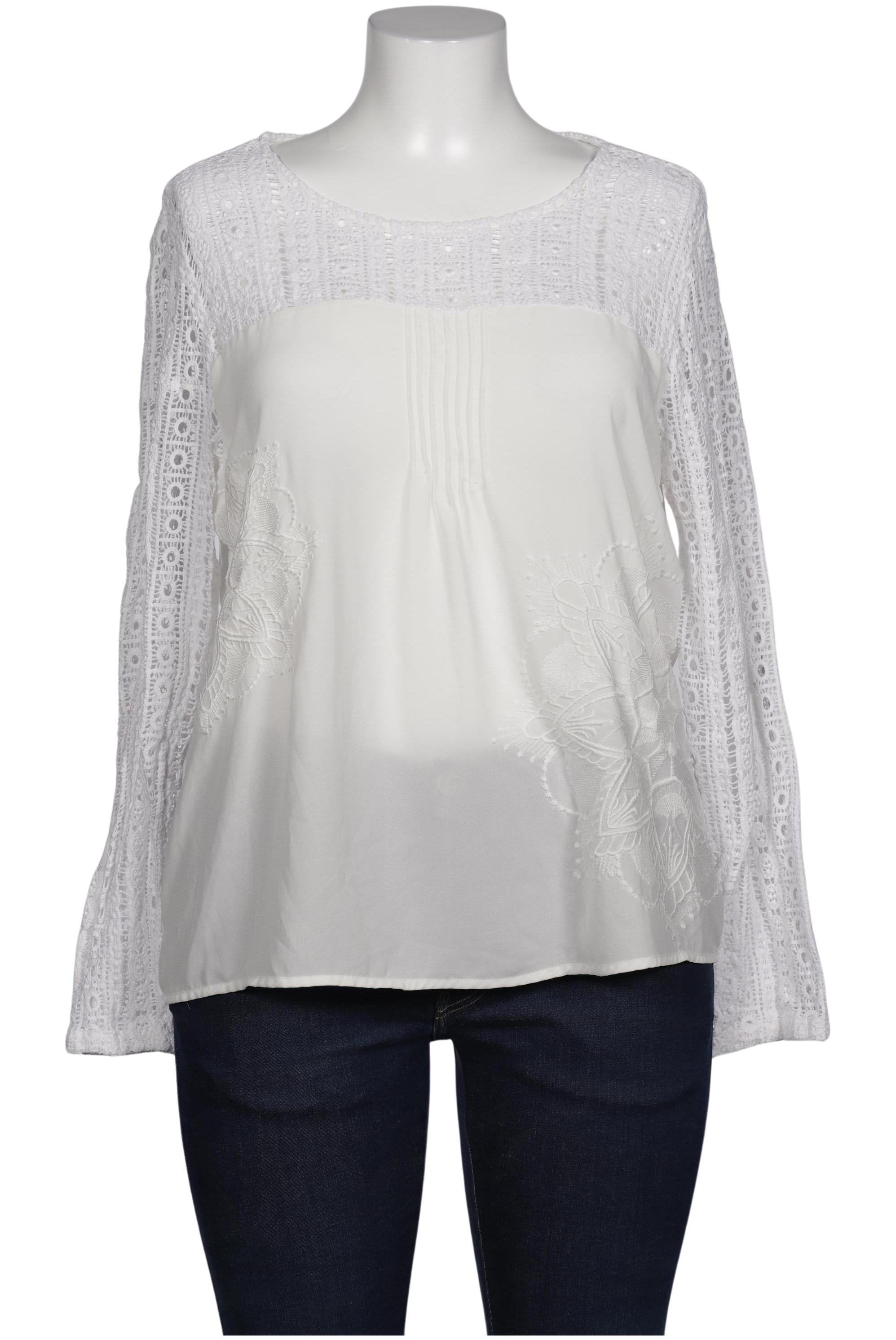 

Desigual Damen Bluse, weiß, Gr. 46