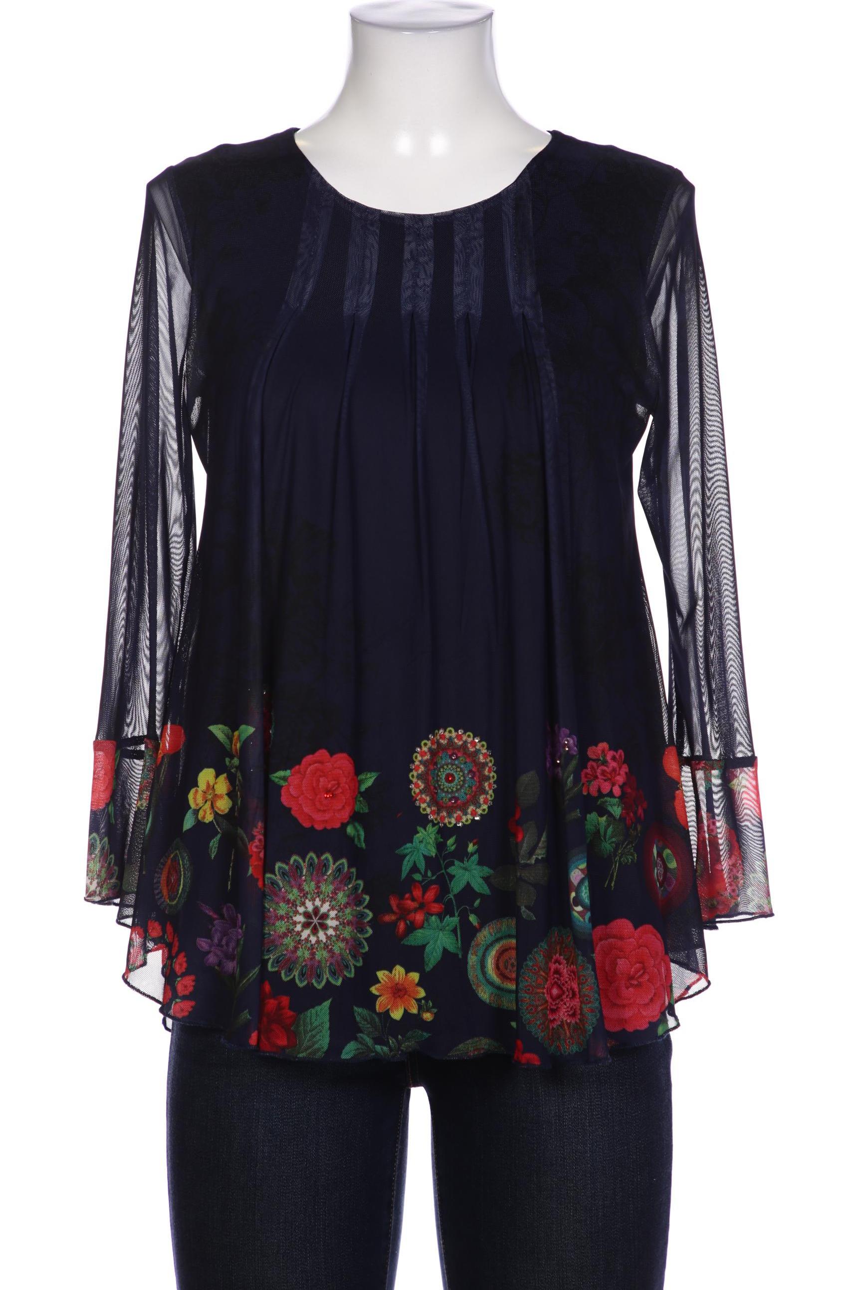 

Desigual Damen Bluse, marineblau, Gr. 36