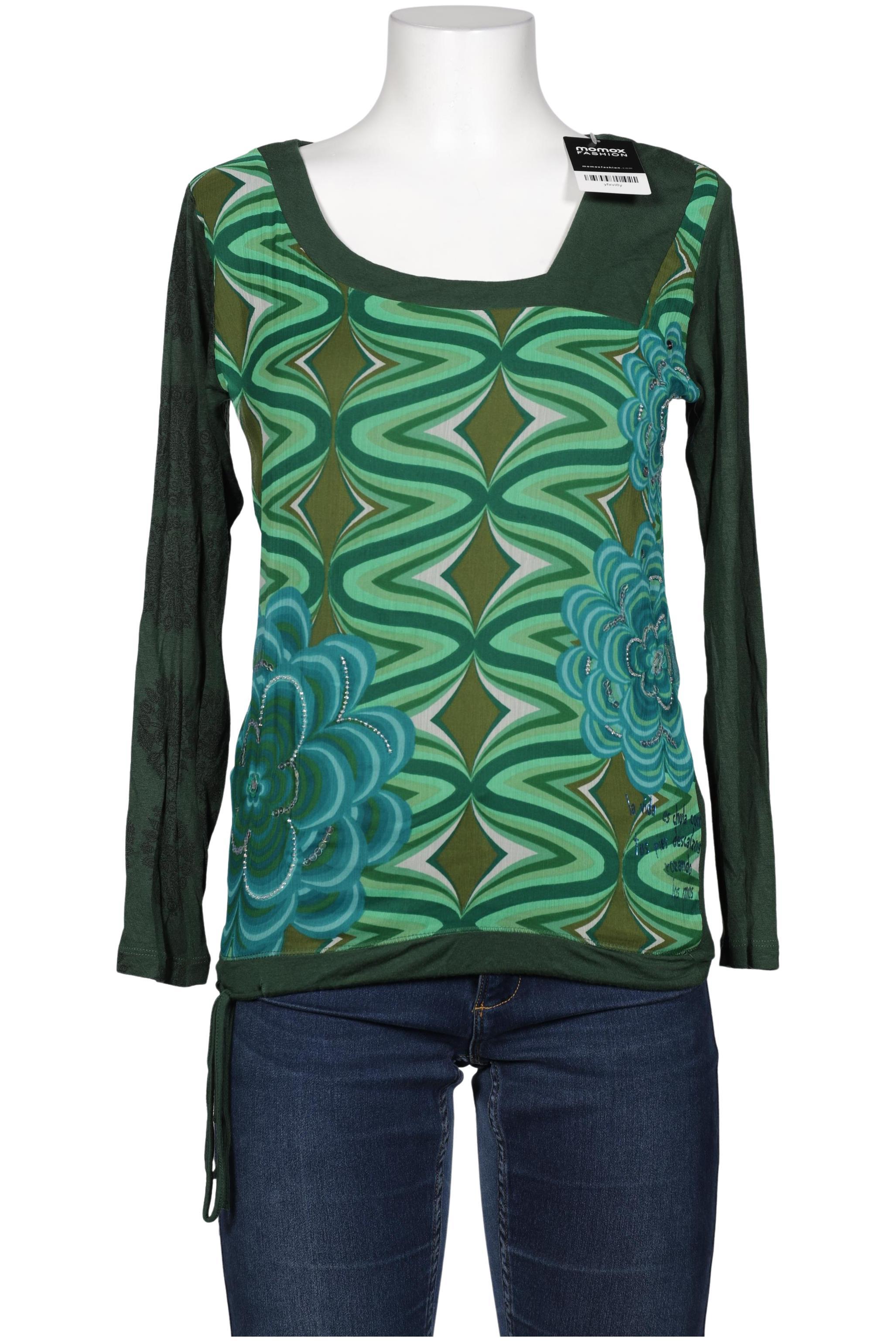 

Desigual Damen Bluse, grün, Gr. 42