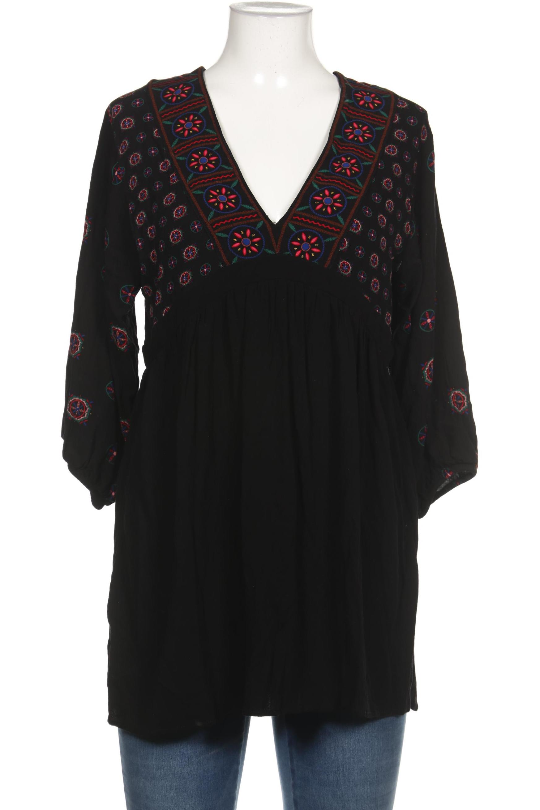 

Desigual Damen Bluse, schwarz, Gr. 42