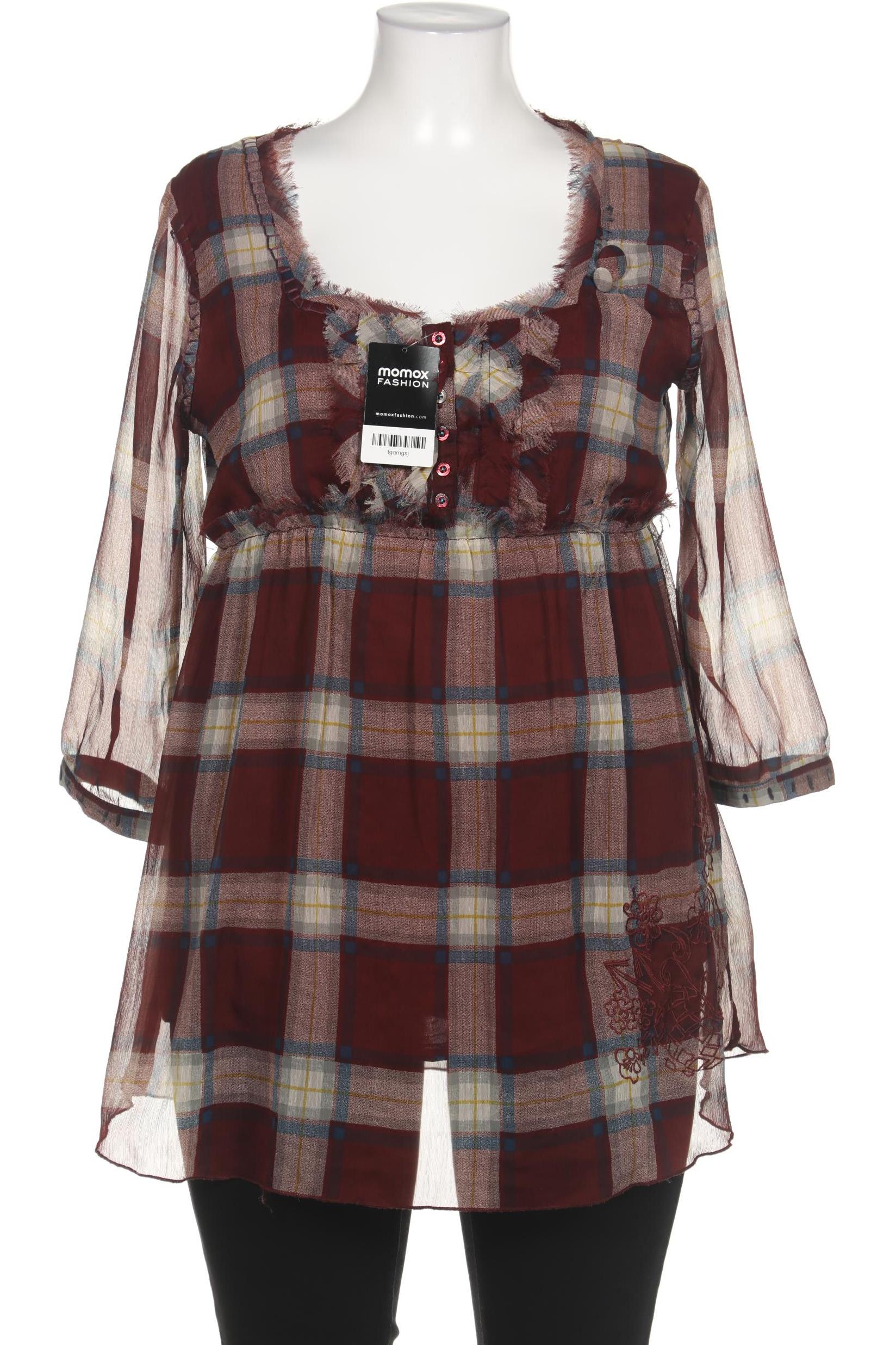 

Desigual Damen Bluse, bordeaux, Gr. 44