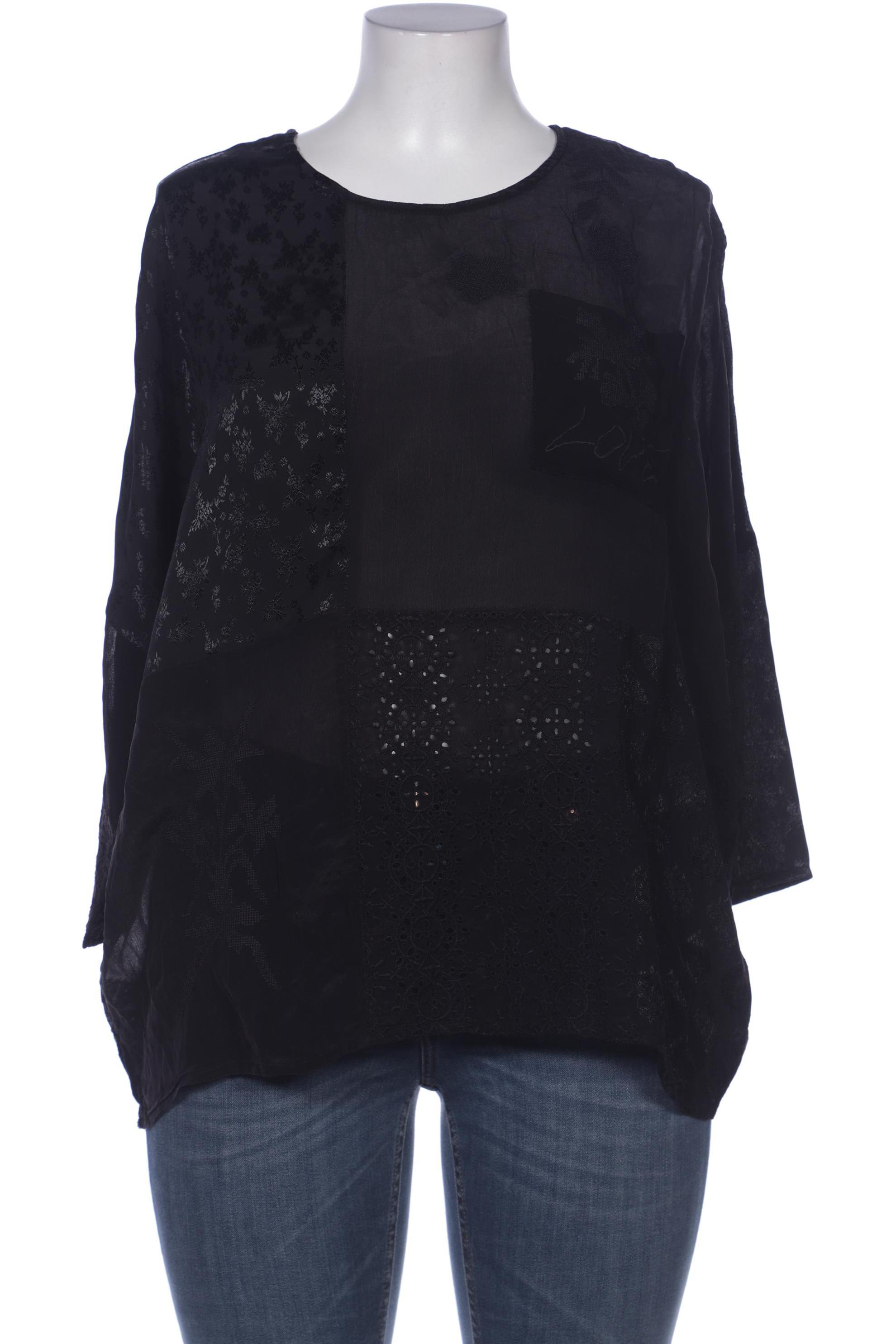 

Desigual Damen Bluse, schwarz, Gr. 44