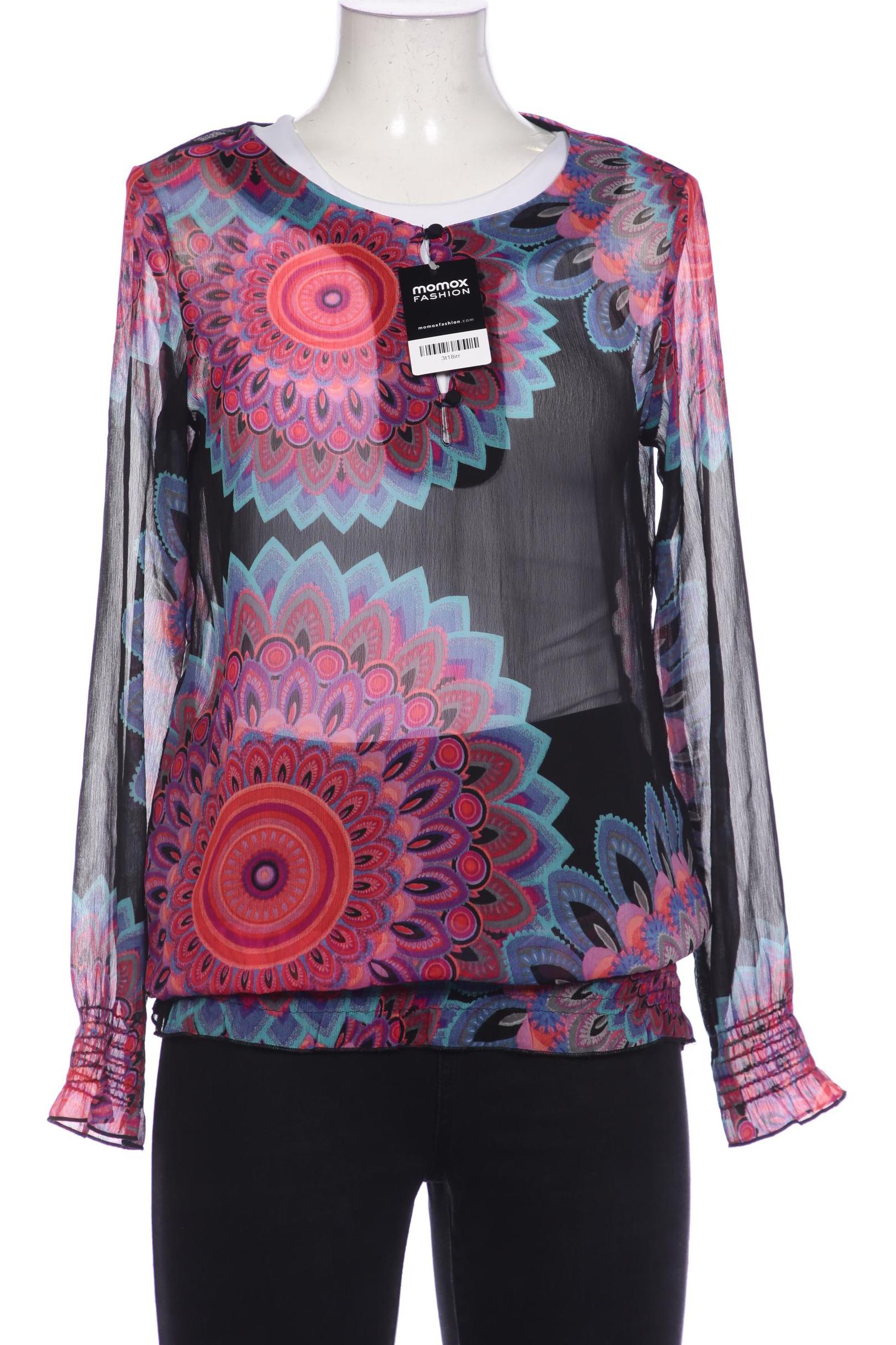 

Desigual Damen Bluse, schwarz, Gr. 42