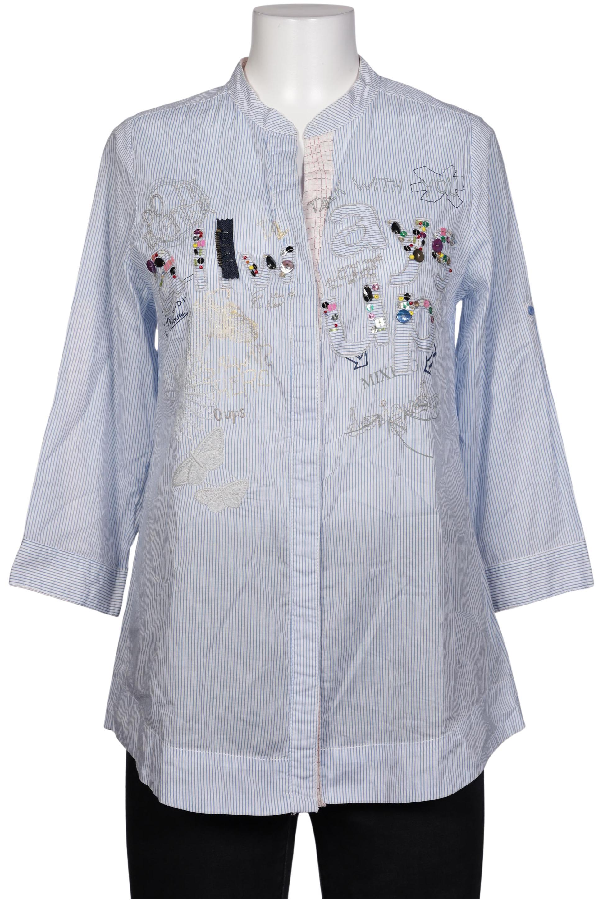 

Desigual Damen Bluse, hellblau, Gr. 38