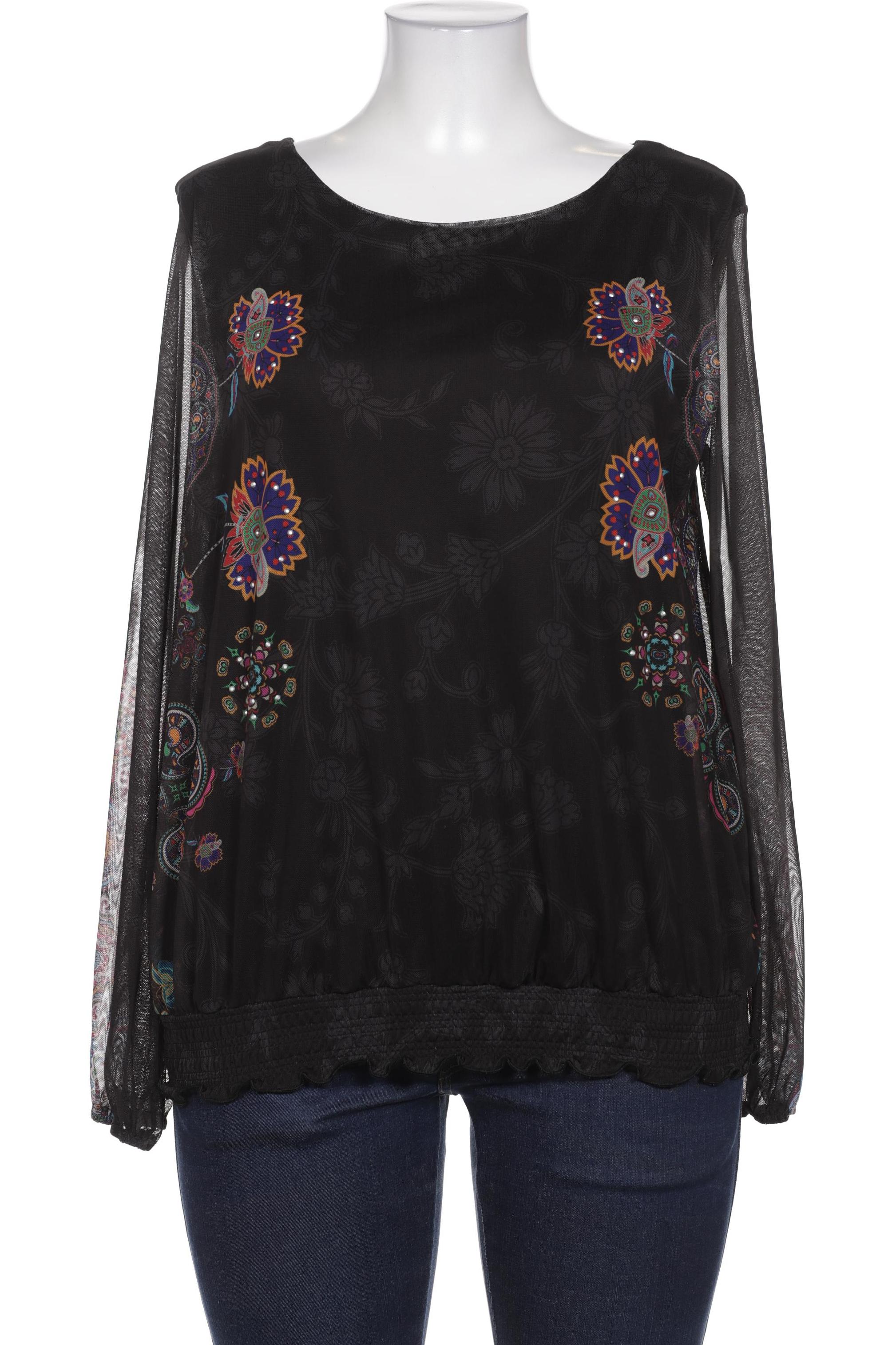 

Desigual Damen Bluse, schwarz, Gr. 44
