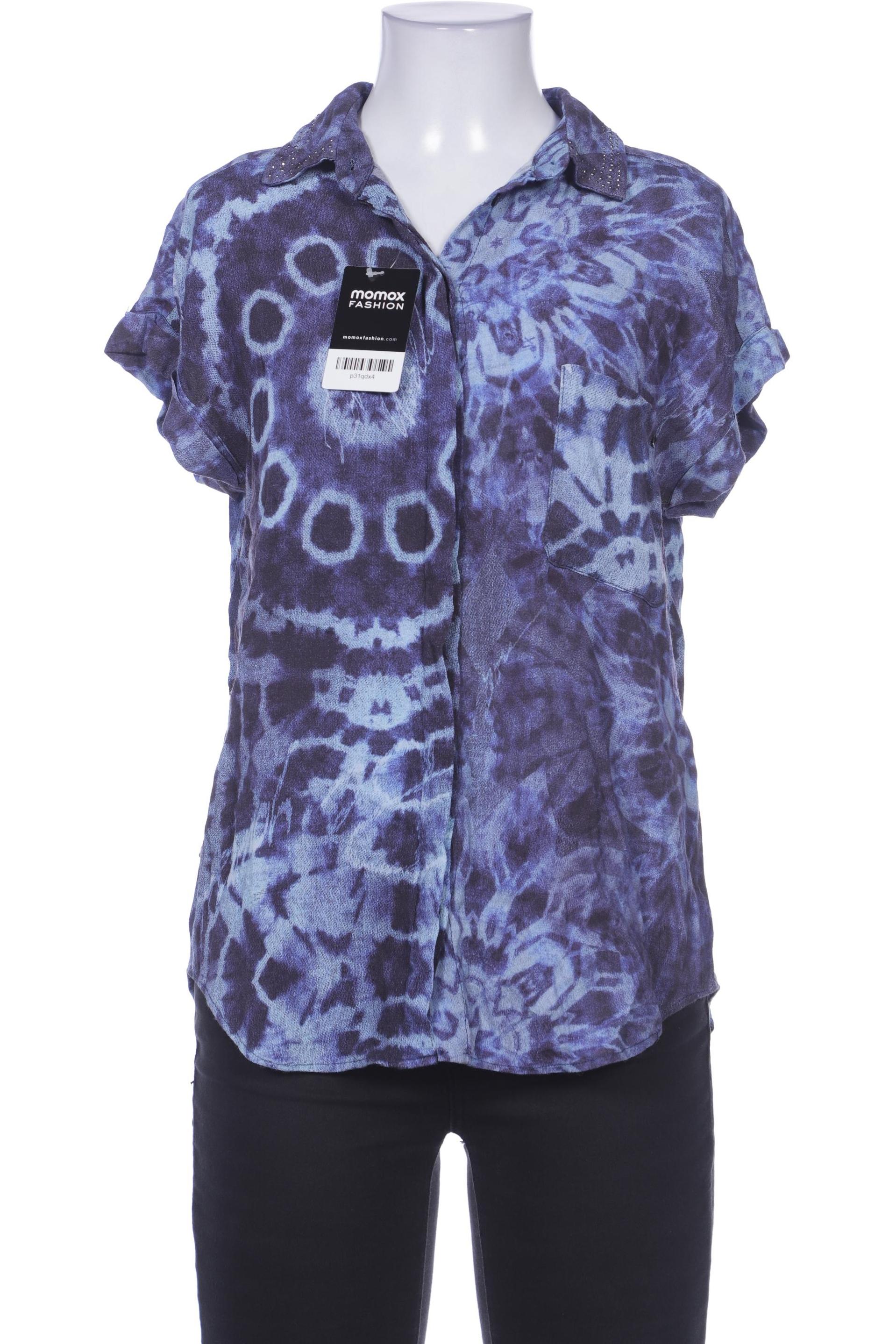 

Desigual Damen Bluse, blau, Gr. 36