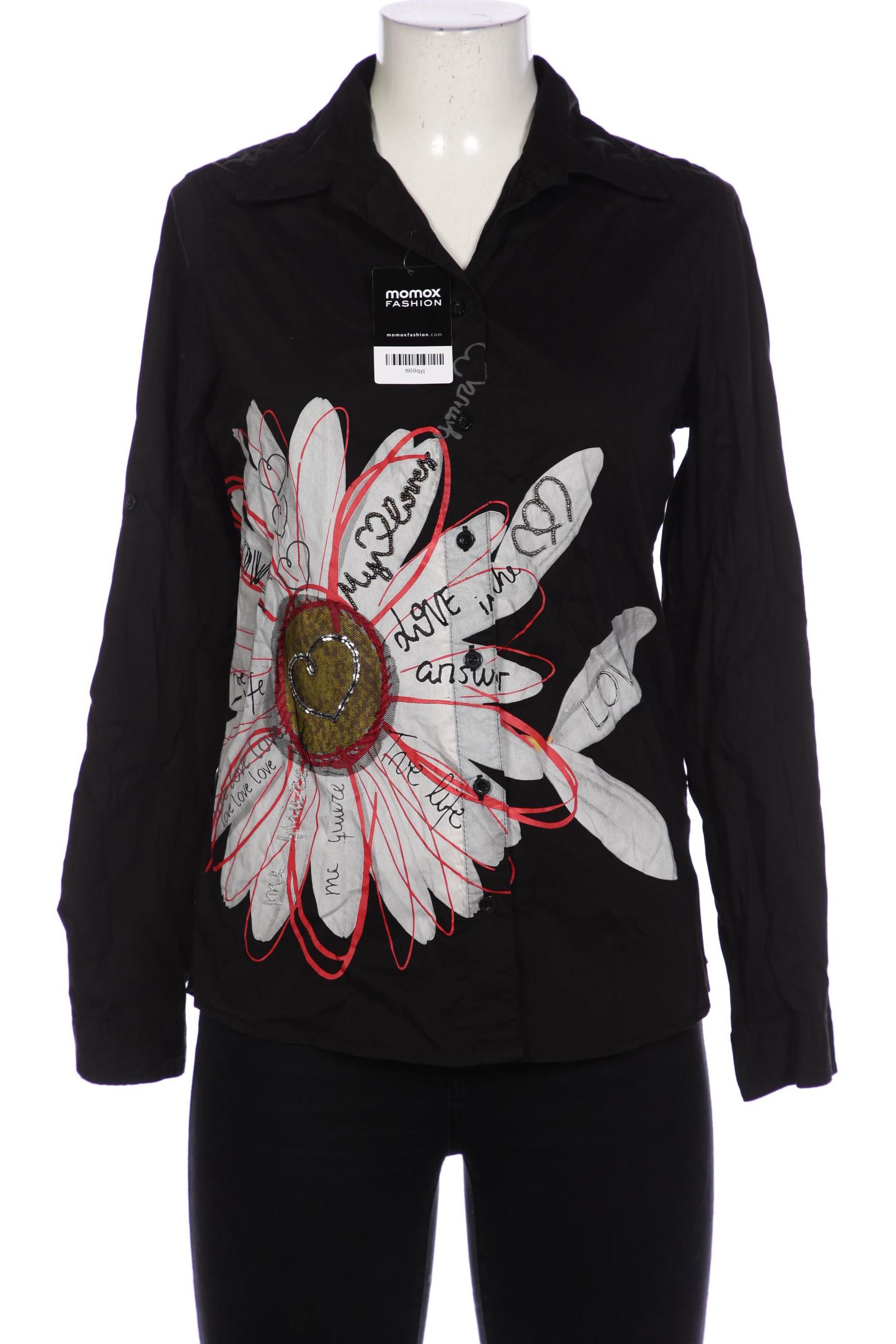 

Desigual Damen Bluse, schwarz, Gr. 42