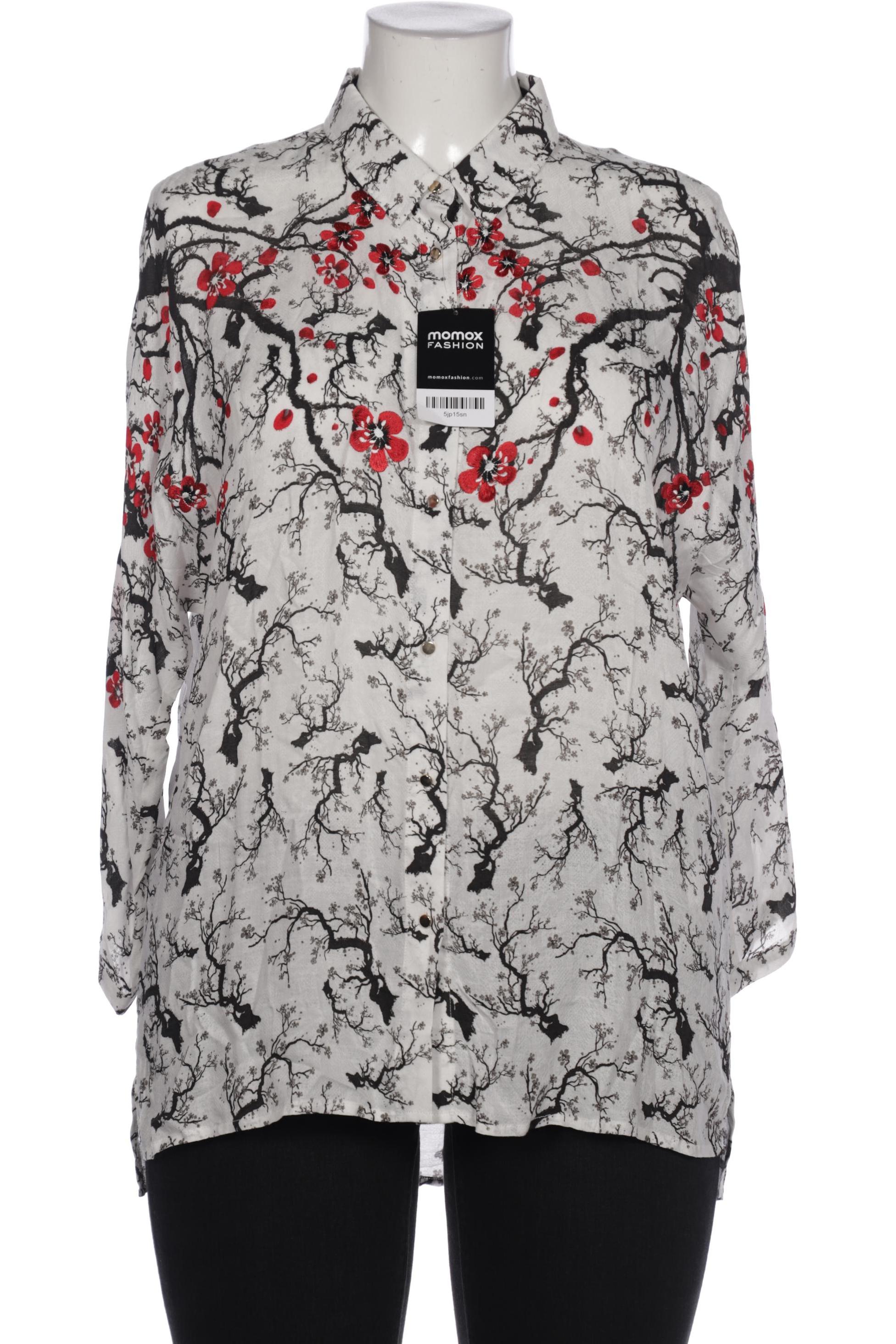 

Desigual Damen Bluse, weiß, Gr. 46
