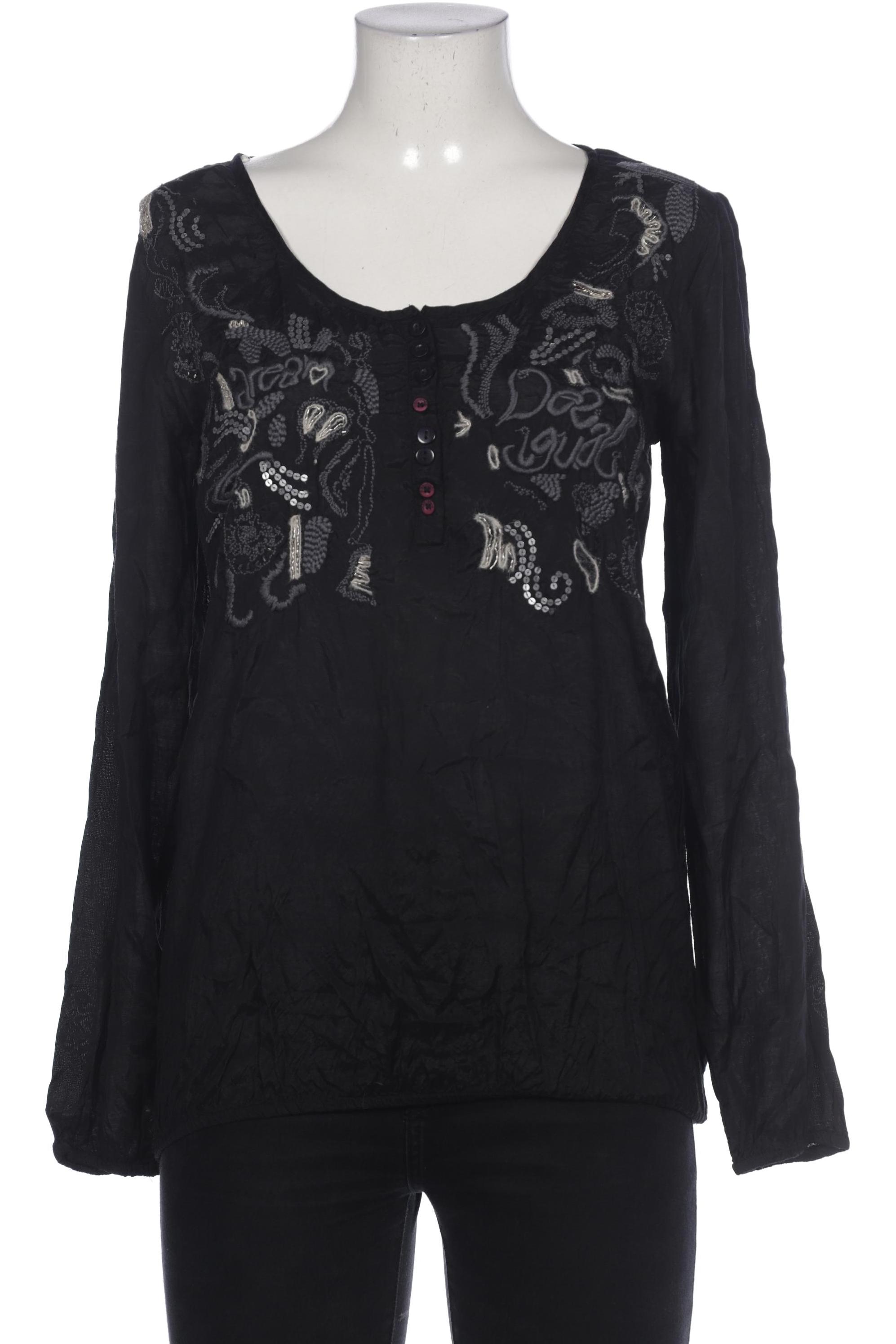 

Desigual Damen Bluse, schwarz, Gr. 42