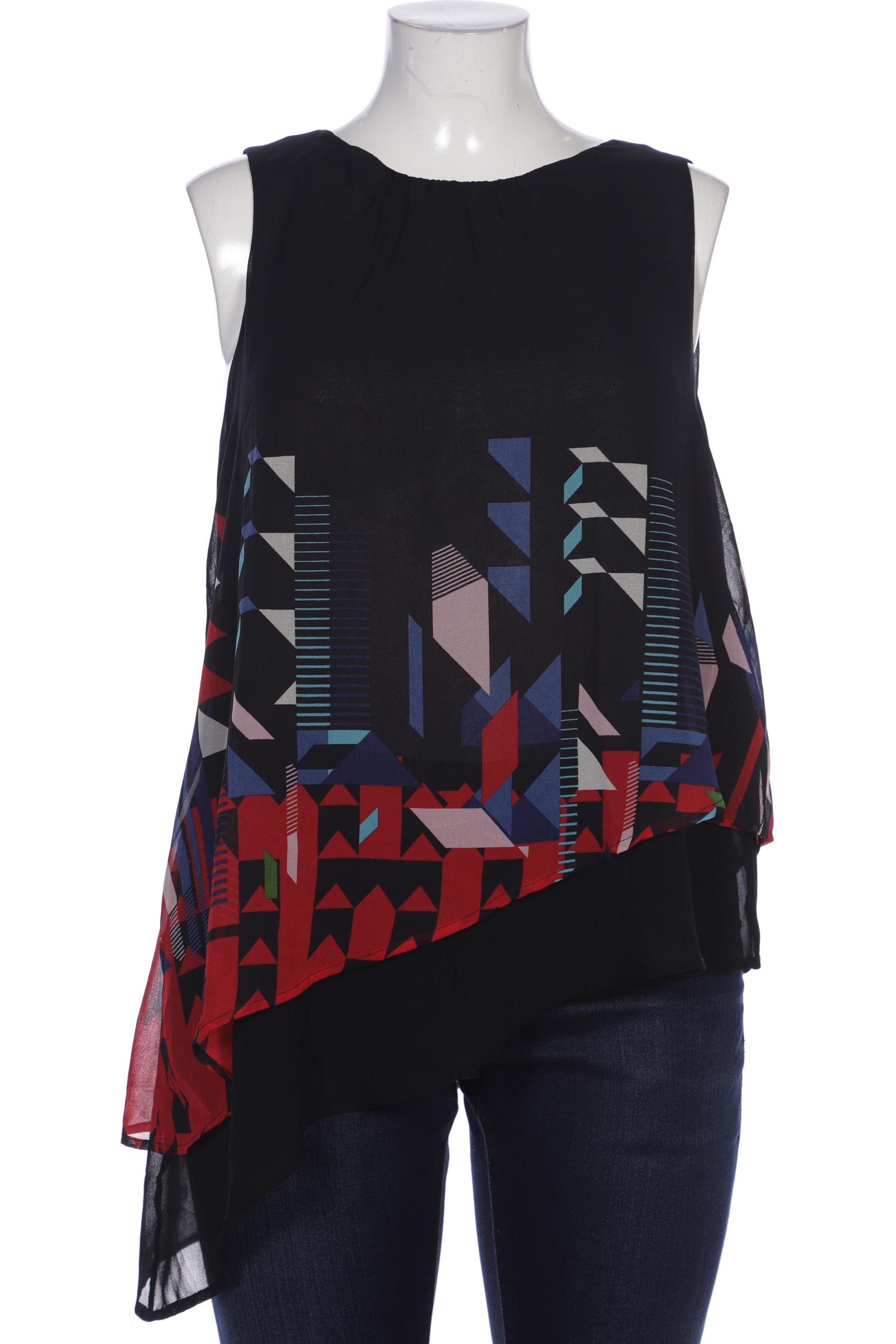 

Desigual Damen Bluse, schwarz, Gr. 44