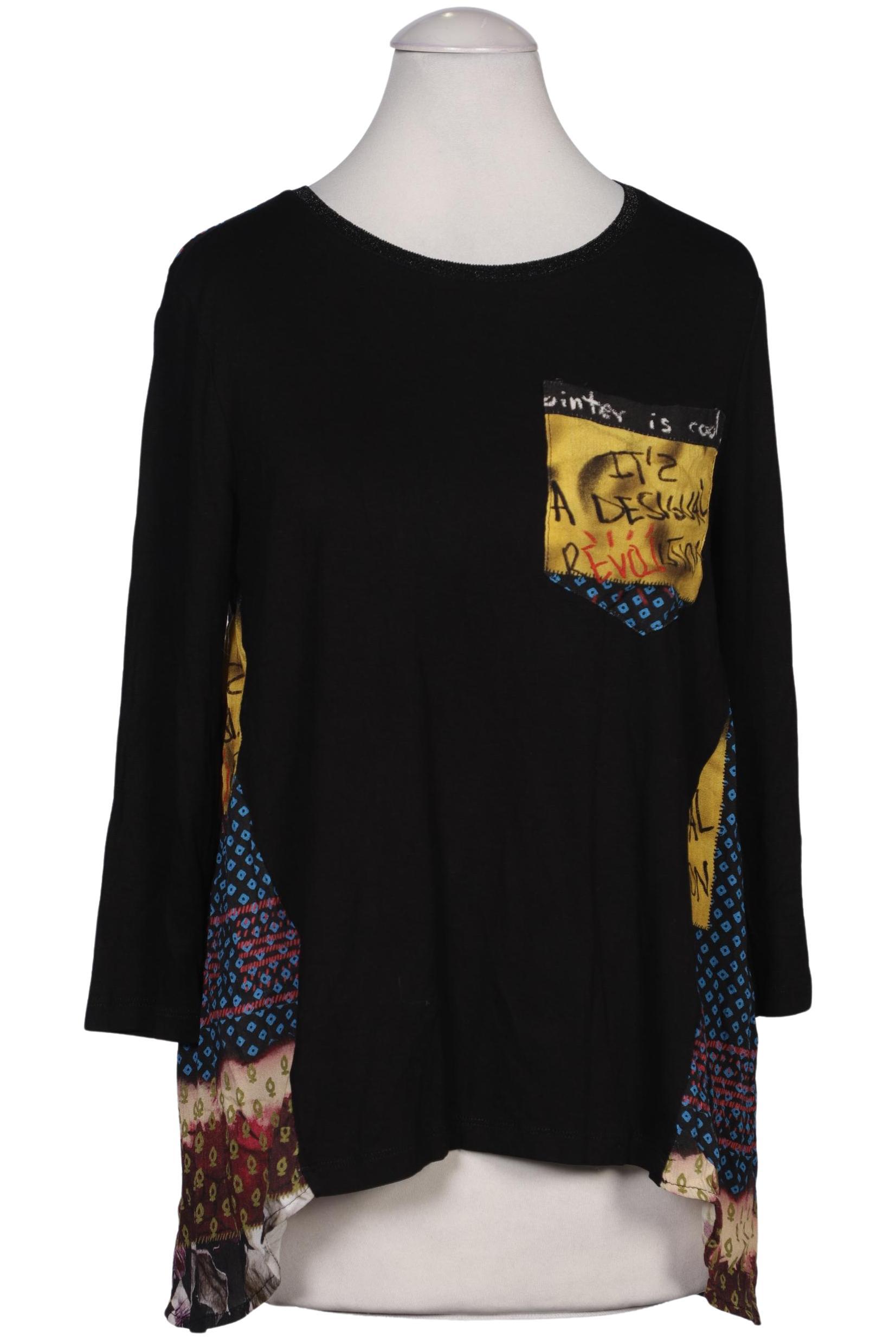 

Desigual Damen Bluse, schwarz, Gr. 34