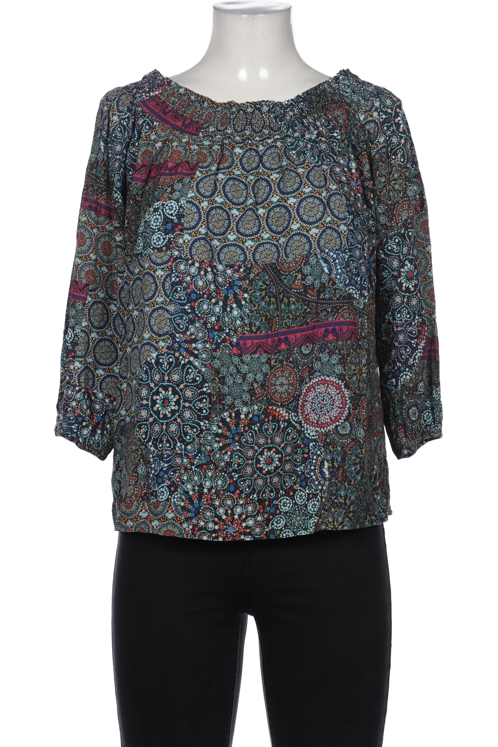 

Desigual Damen Bluse, blau, Gr. 38