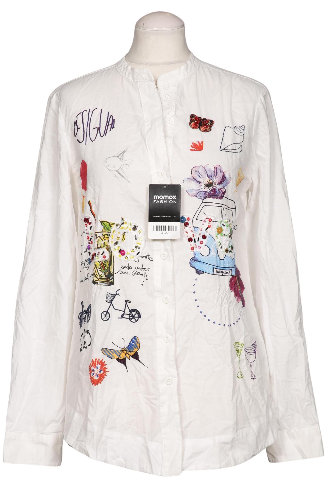 

Desigual Damen Bluse, weiß, Gr. 36