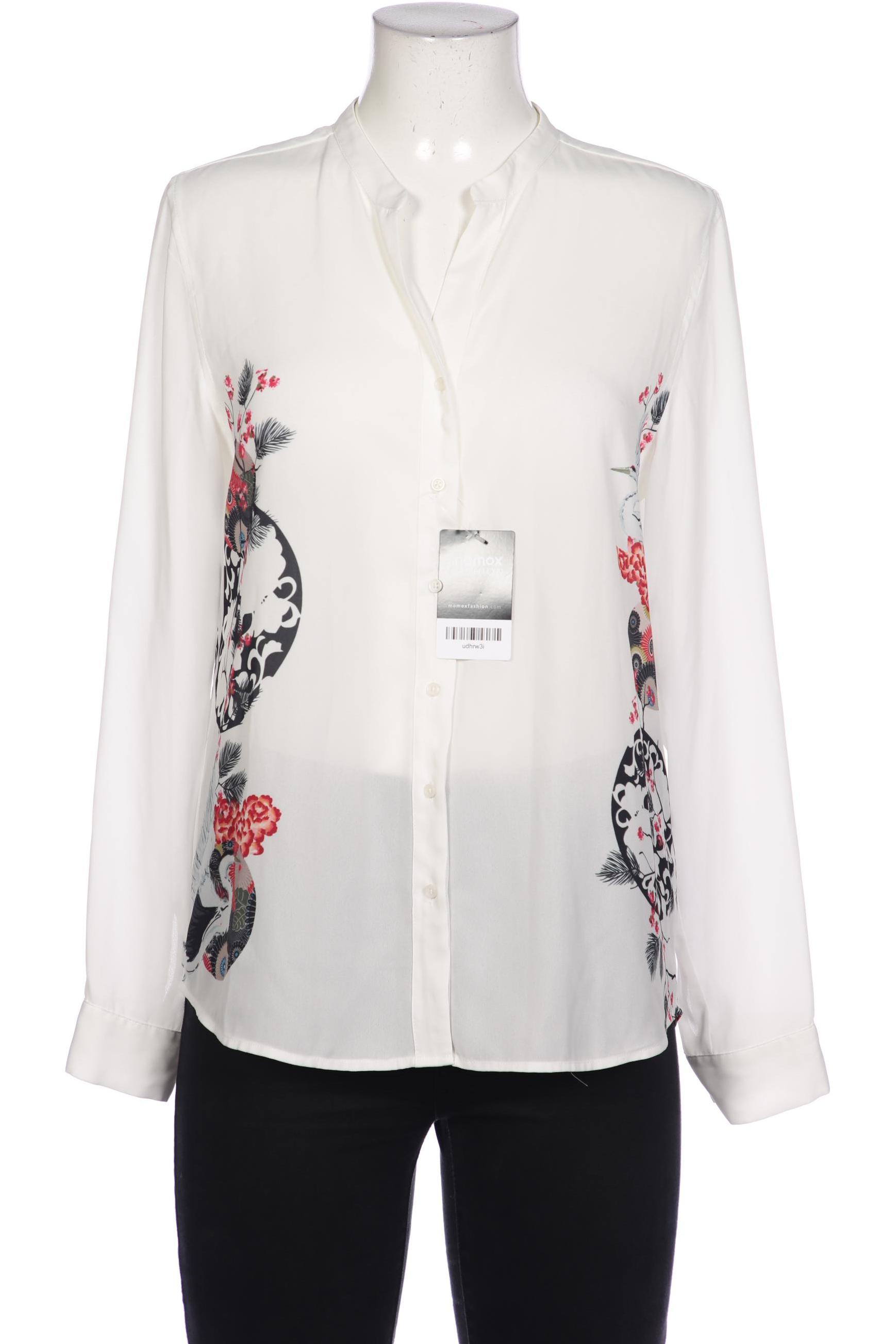 

Desigual Damen Bluse, weiß, Gr. 42