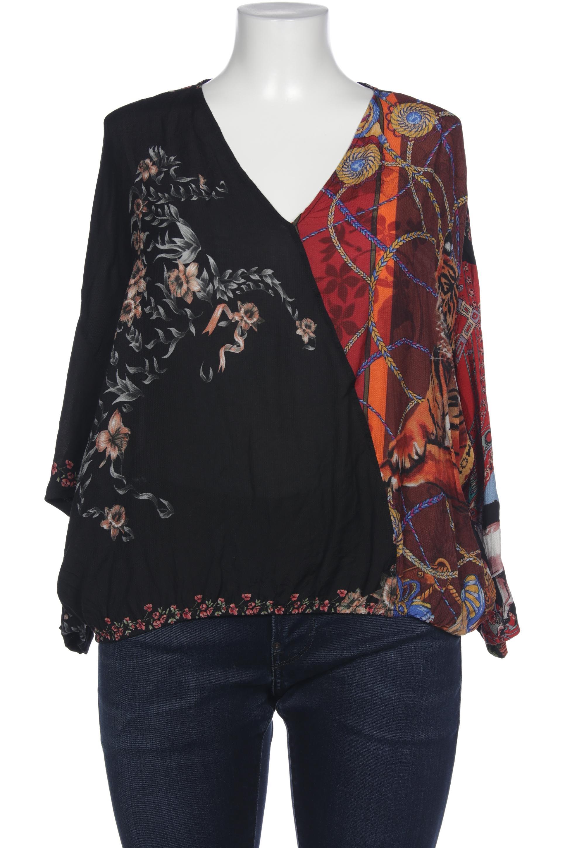 

Desigual Damen Bluse, schwarz, Gr. 42