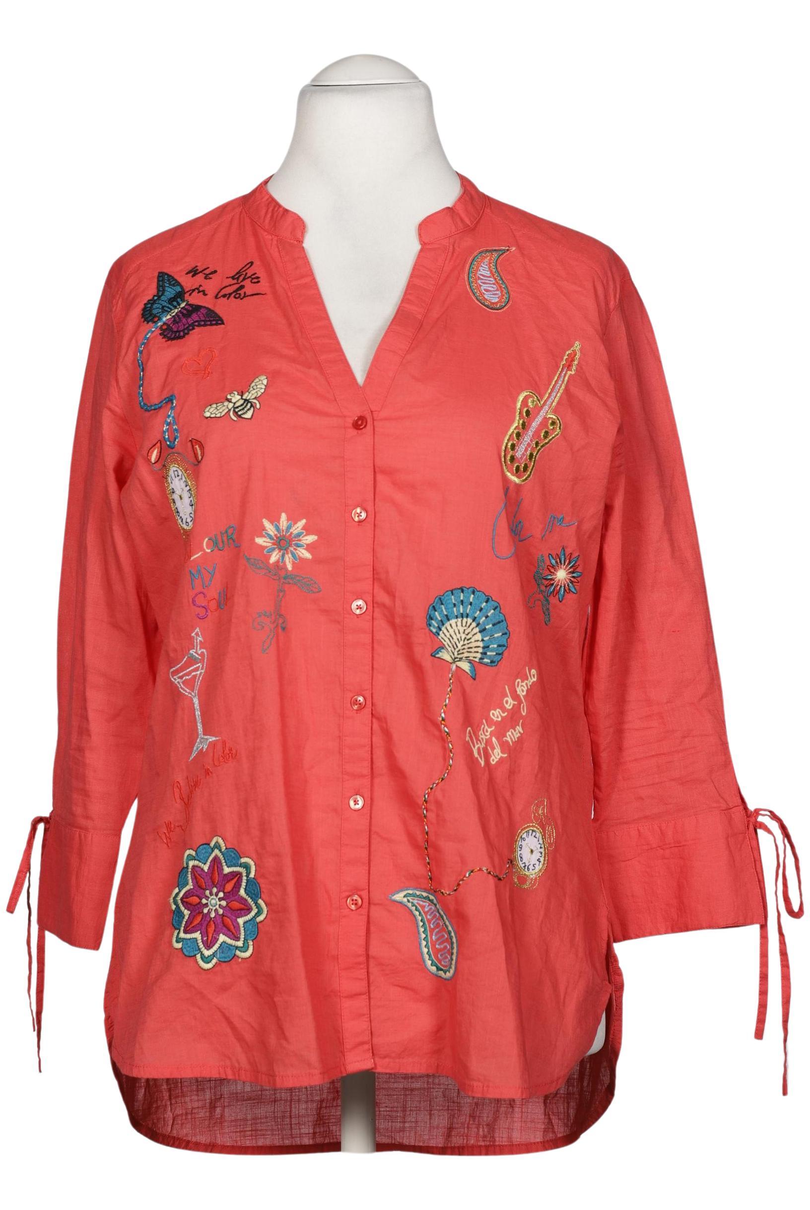 

Desigual Damen Bluse, rot, Gr. 42