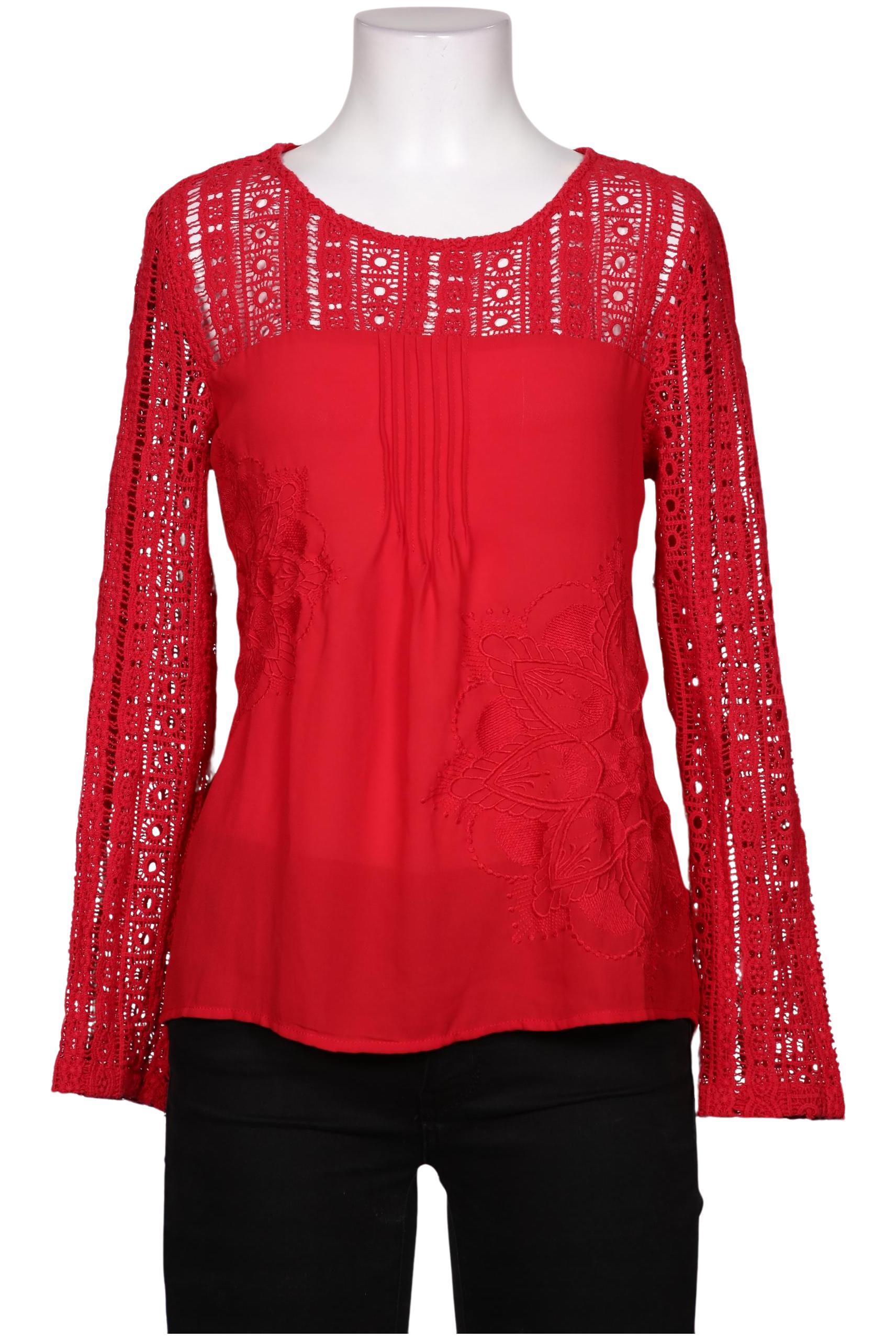 

Desigual Damen Bluse, rot, Gr. 36
