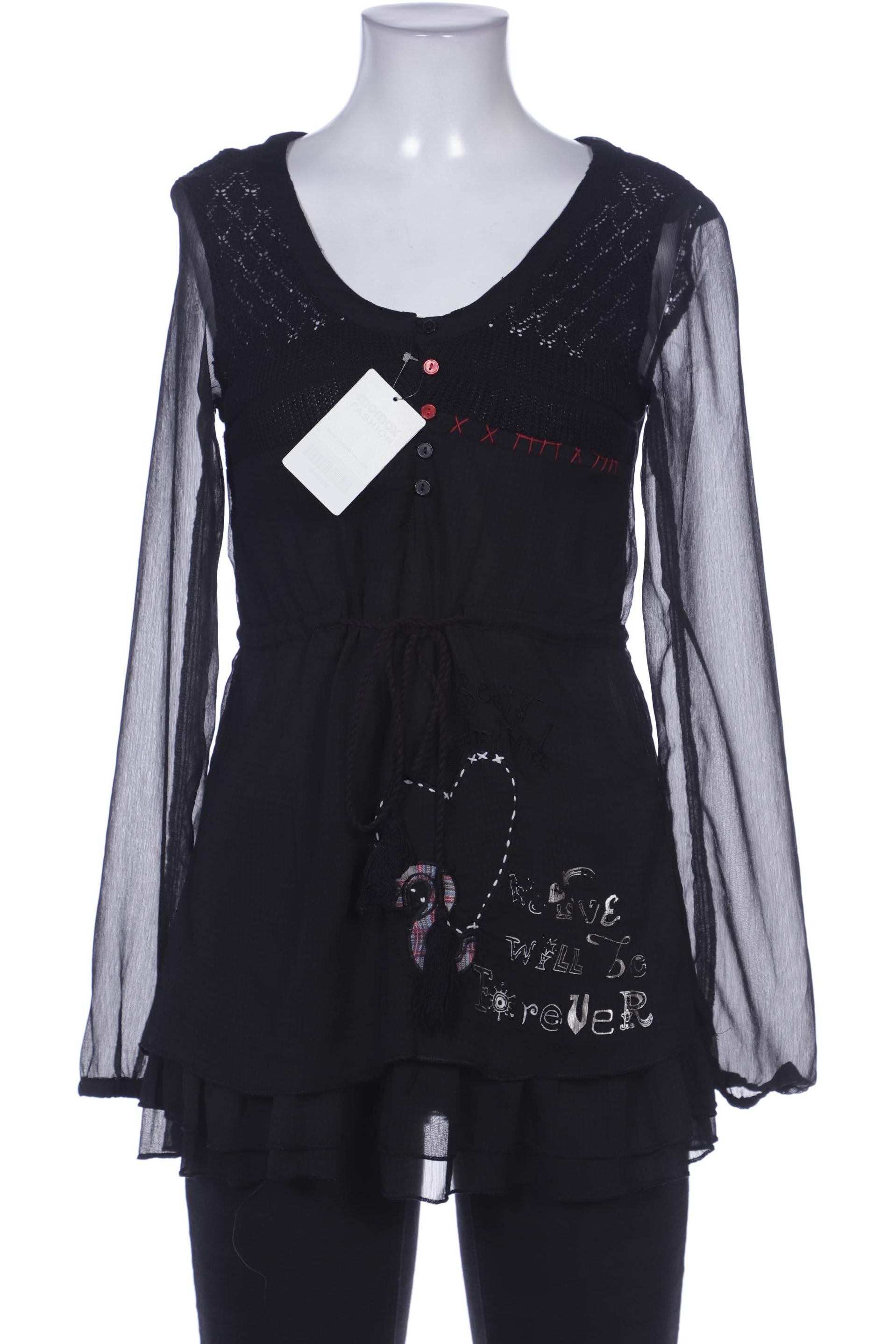 

Desigual Damen Bluse, schwarz, Gr. 34