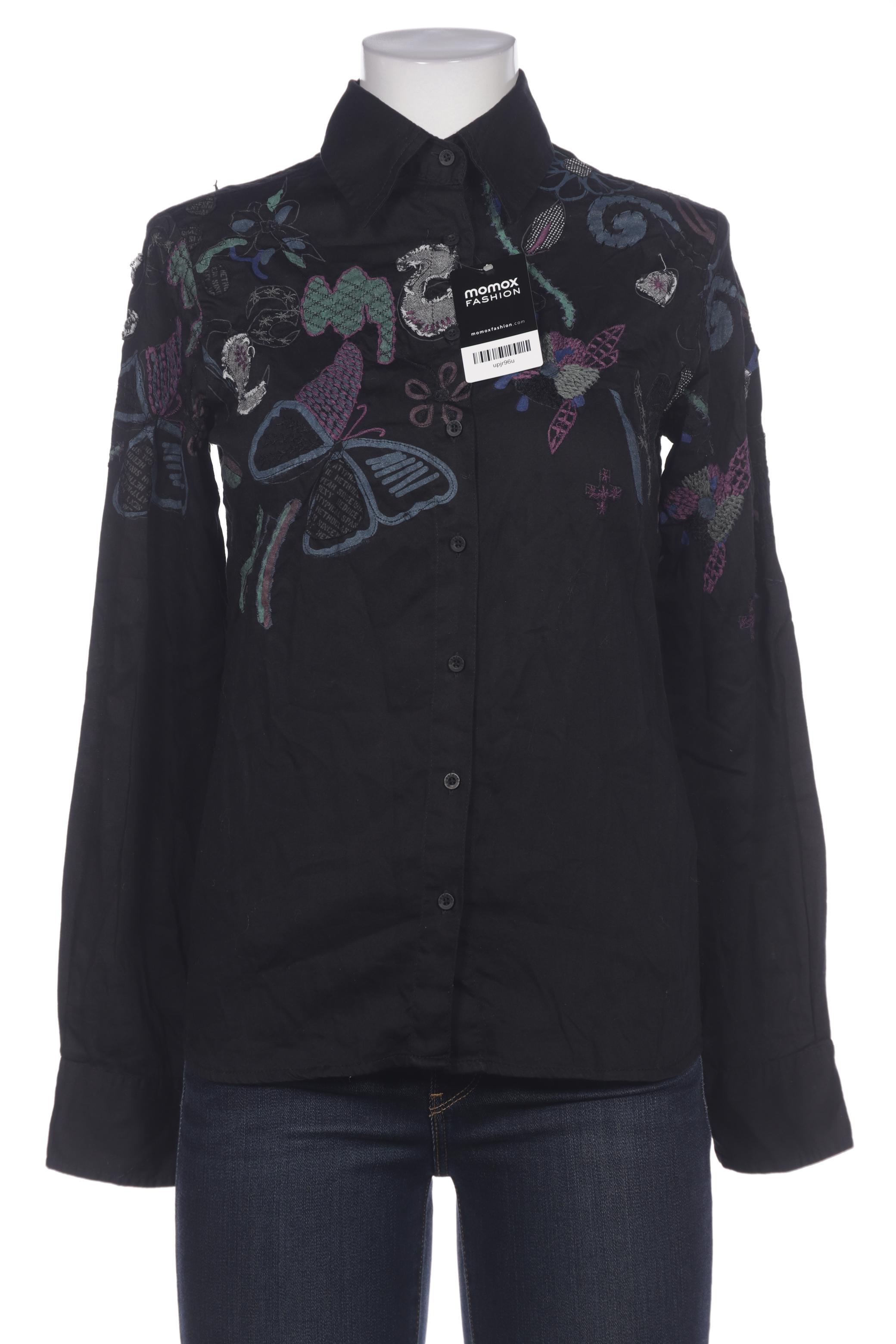 

Desigual Damen Bluse, schwarz, Gr. 40