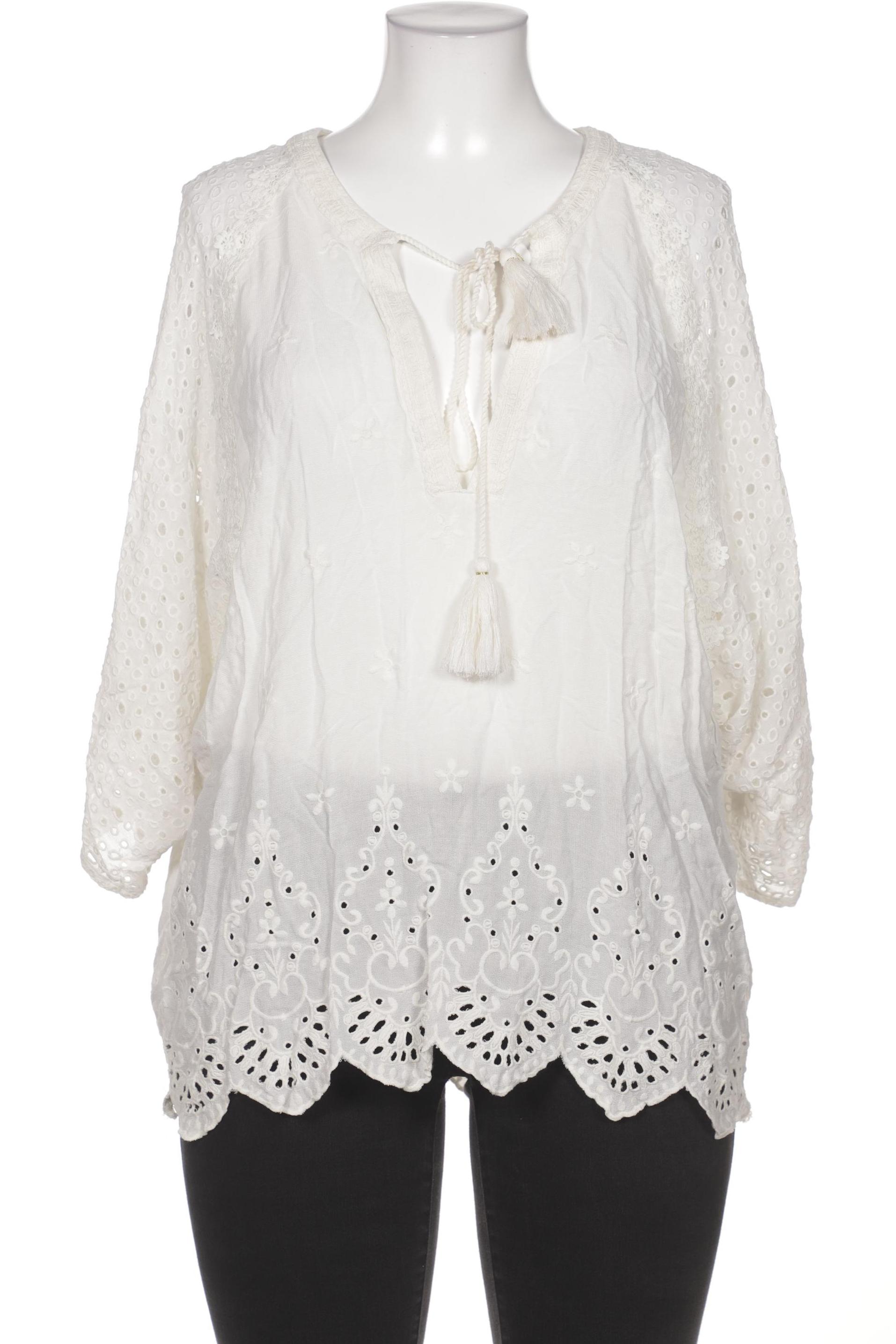 

Desigual Damen Bluse, cremeweiß, Gr. 46