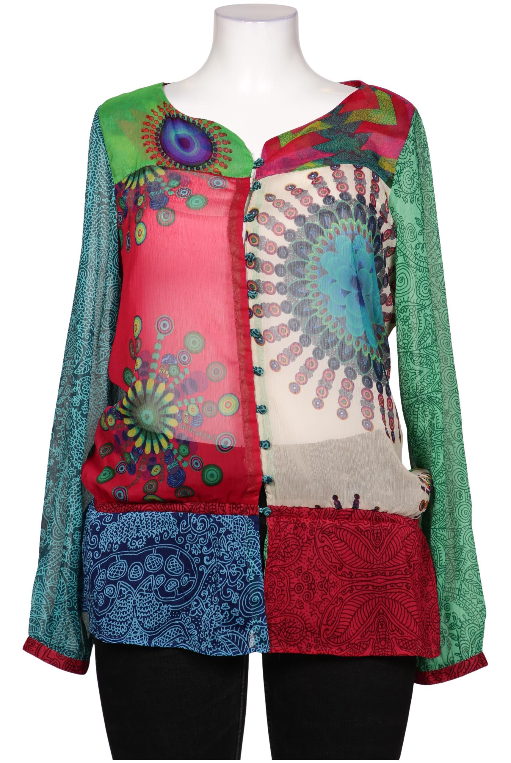 

Desigual Damen Bluse, grün, Gr. 46