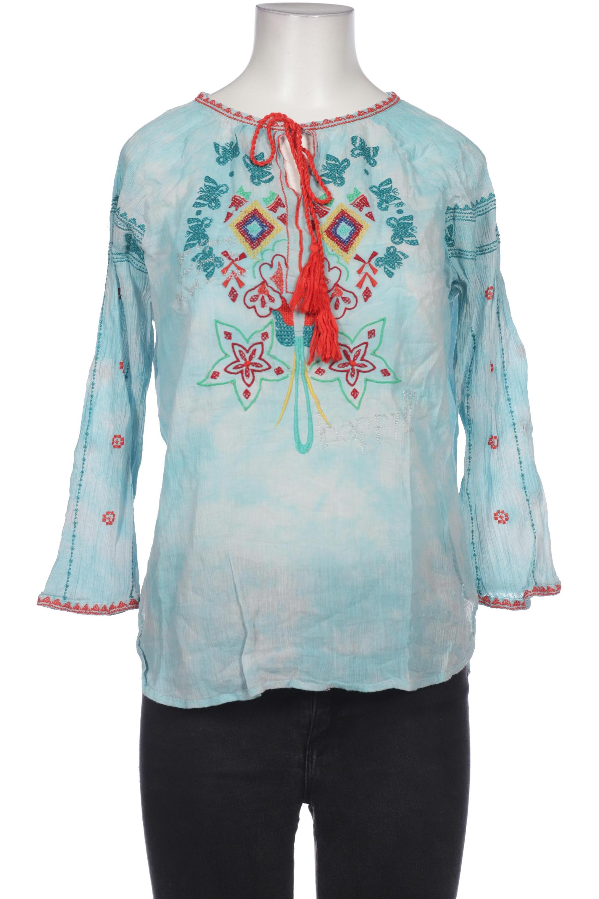 

Desigual Damen Bluse, hellblau, Gr. 38