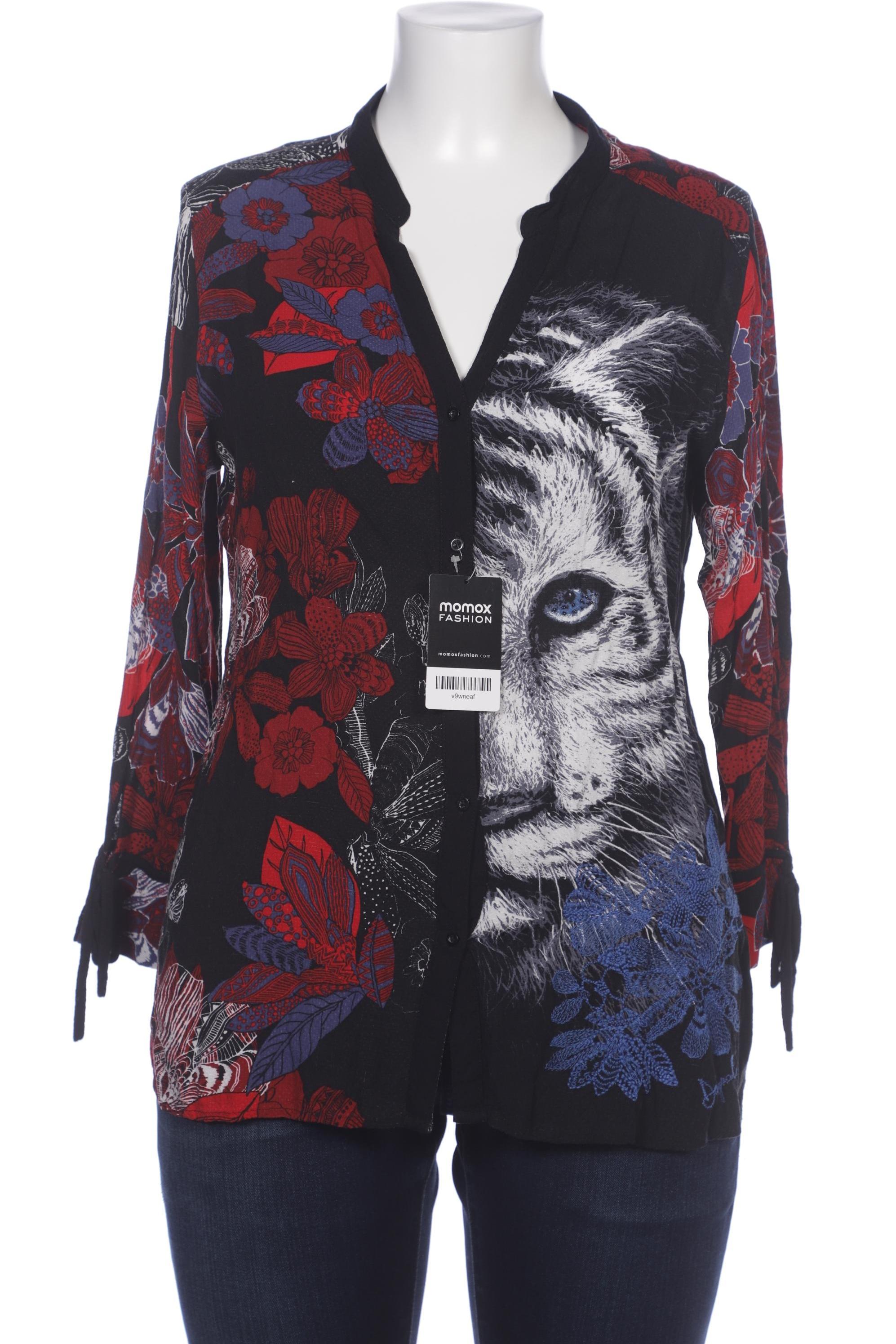 

Desigual Damen Bluse, schwarz, Gr. 46