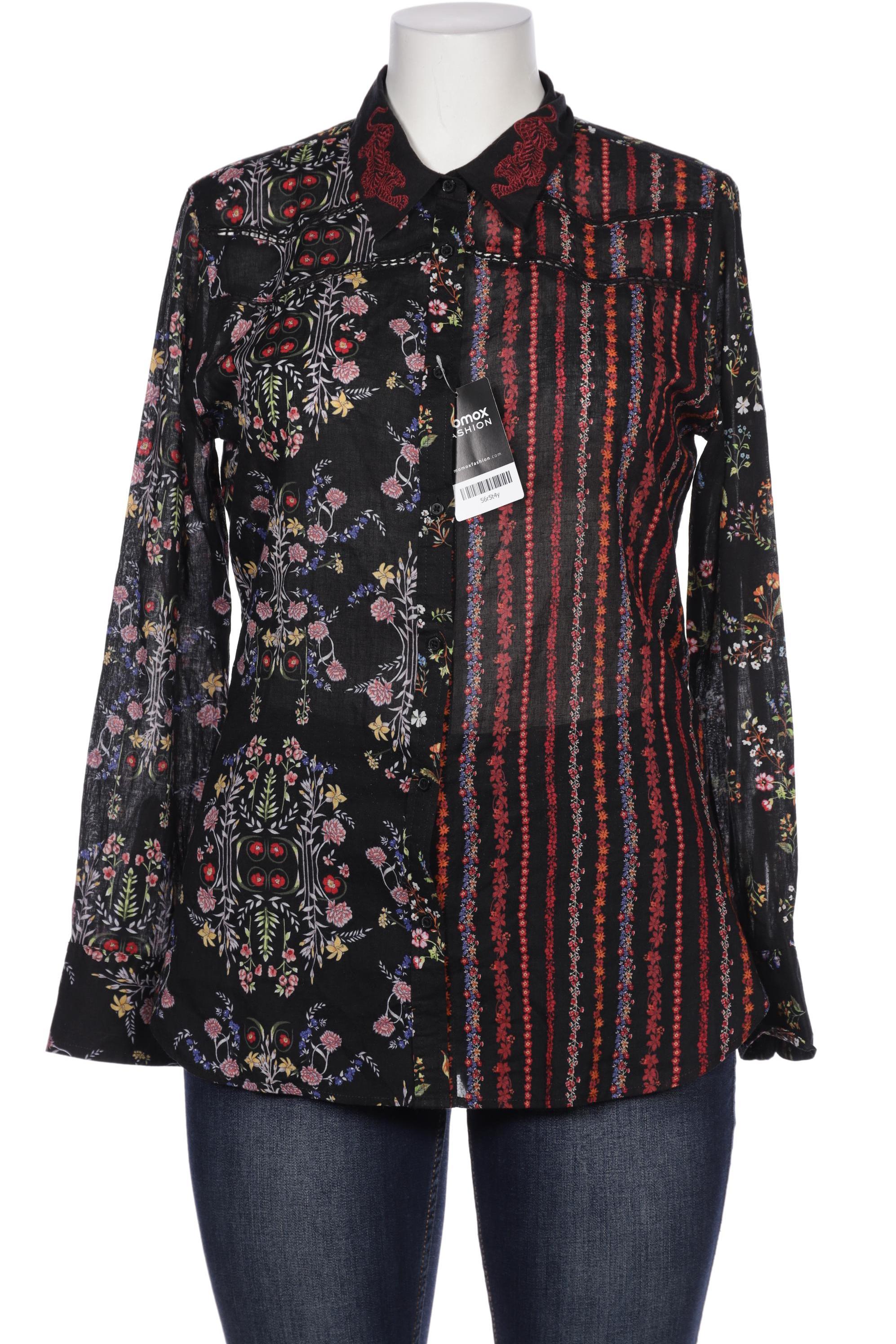 

Desigual Damen Bluse, schwarz, Gr. 46