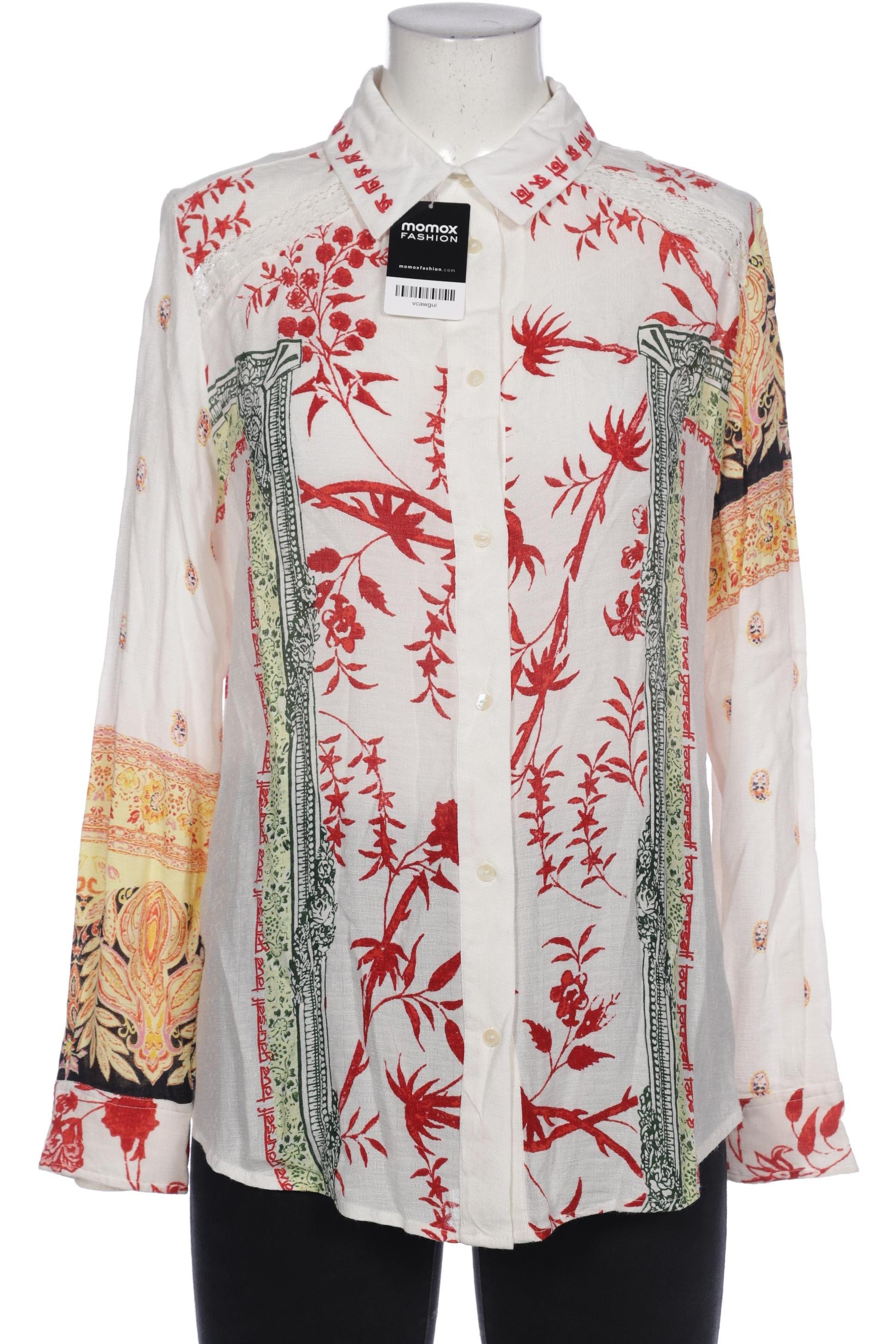 

Desigual Damen Bluse, weiß, Gr. 42