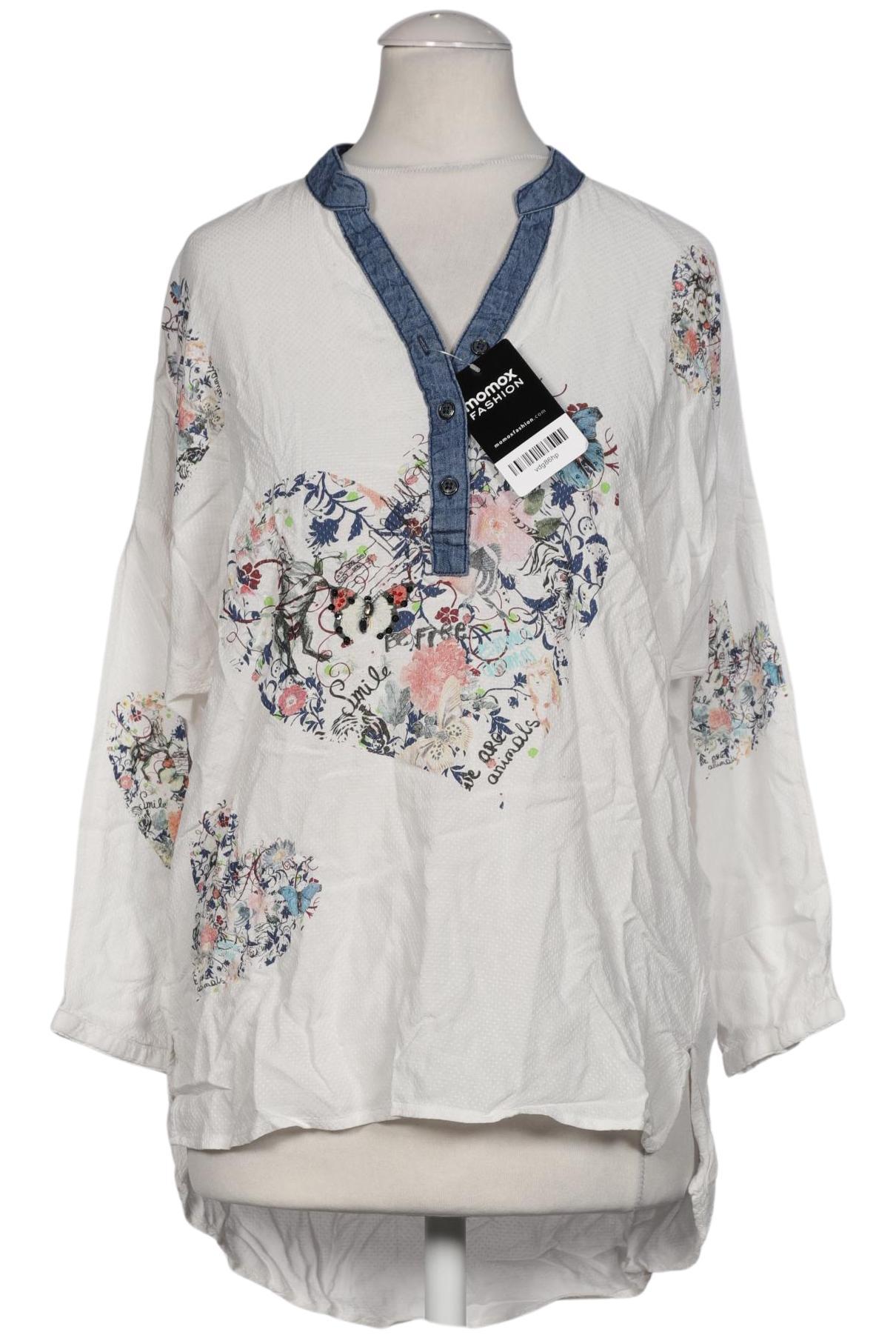 

Desigual Damen Bluse, weiß, Gr. 34