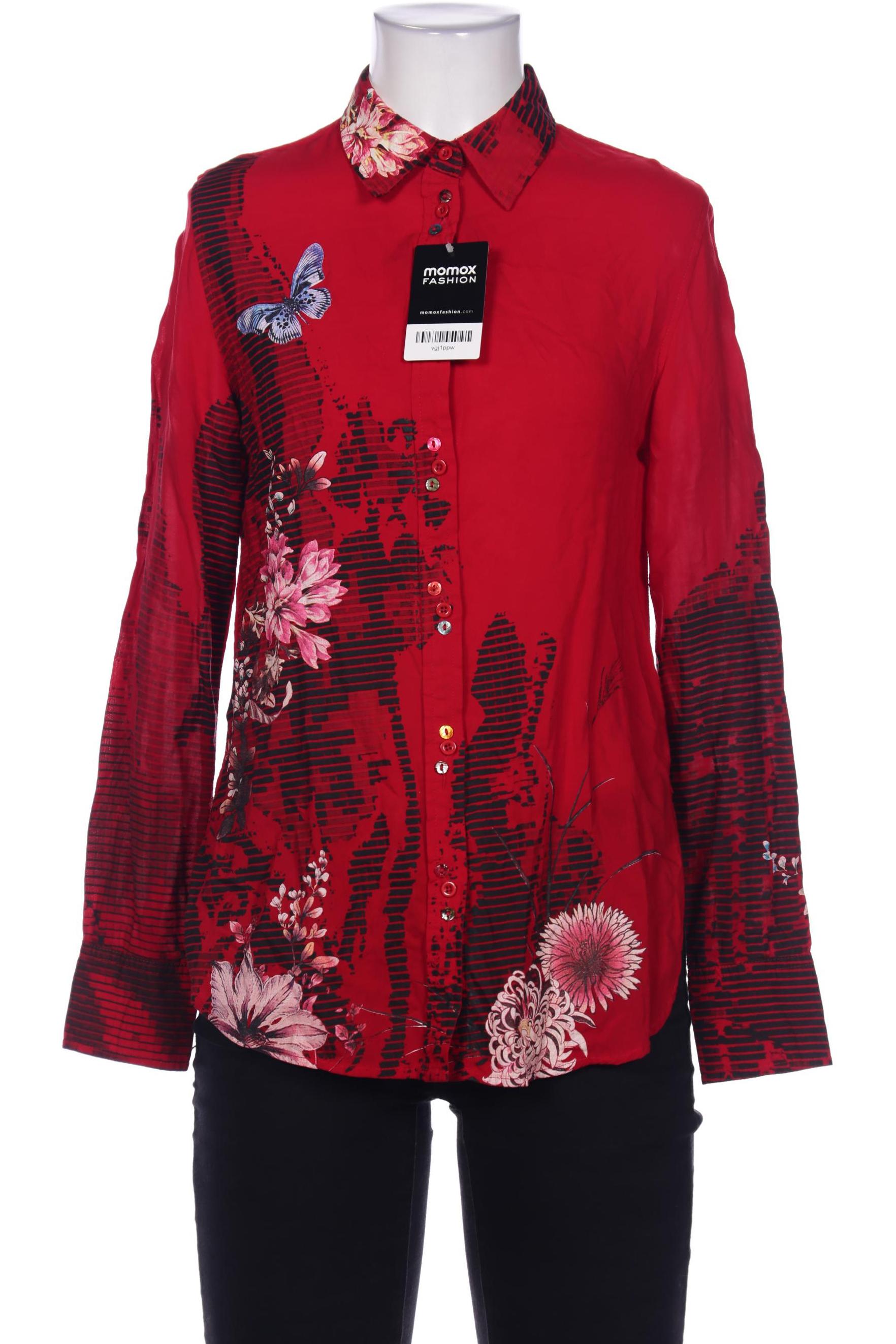 

Desigual Damen Bluse, rot, Gr. 34