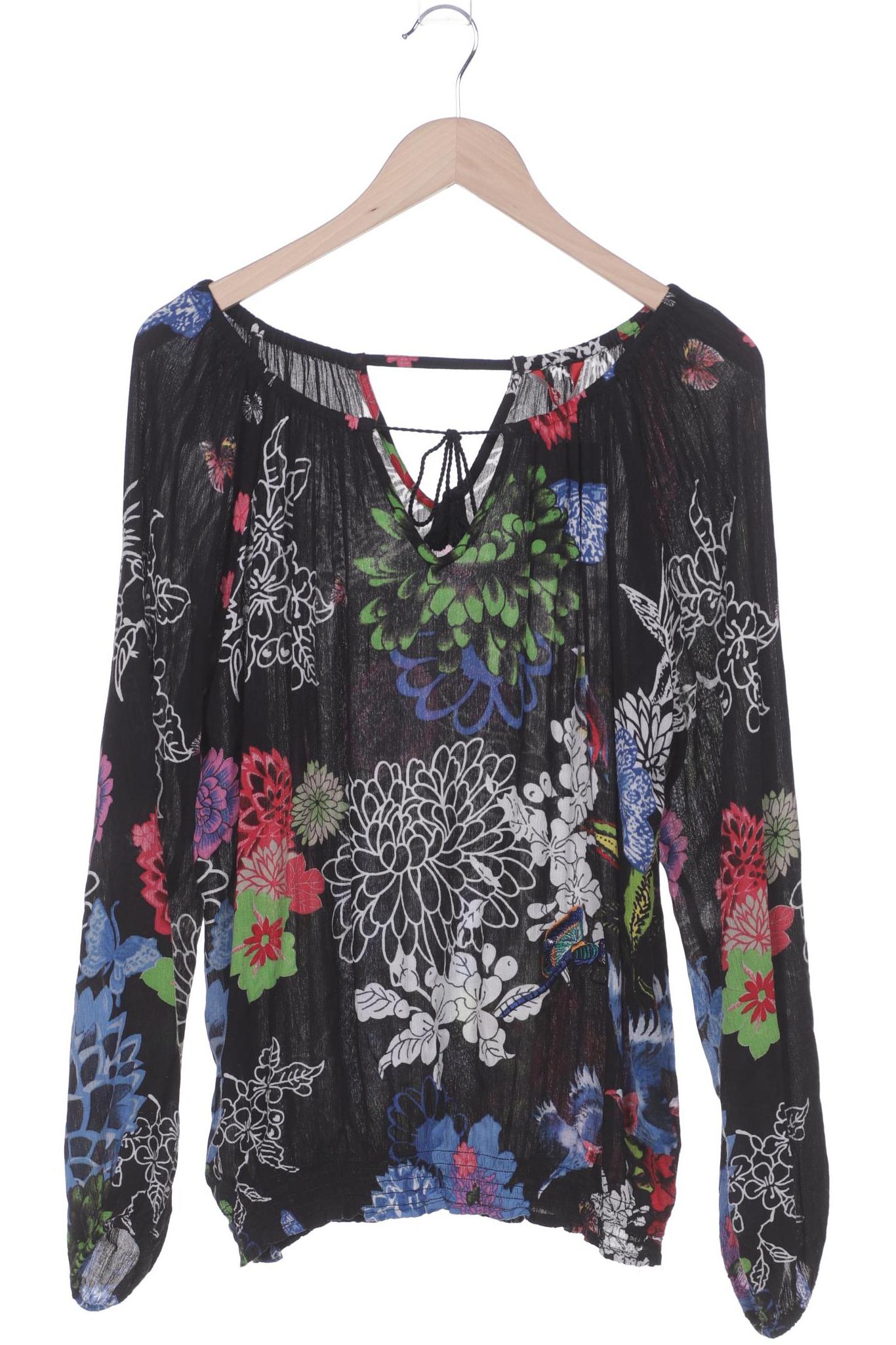 

Desigual Damen Bluse, schwarz, Gr. 38