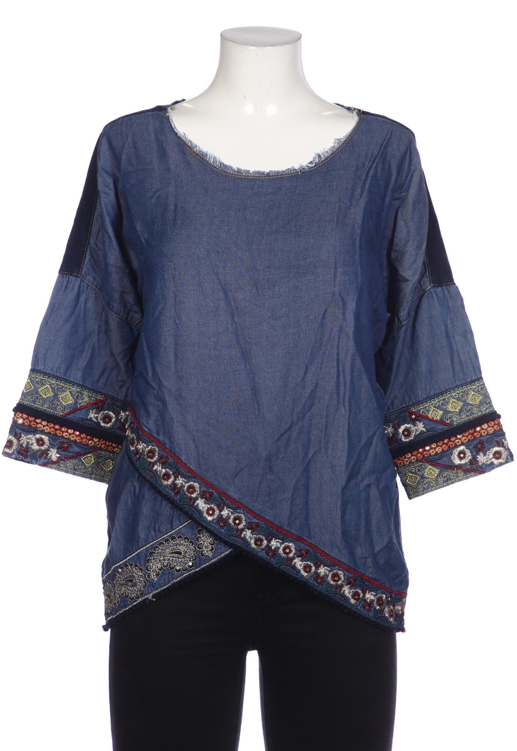 

Desigual Damen Bluse, marineblau, Gr. 38