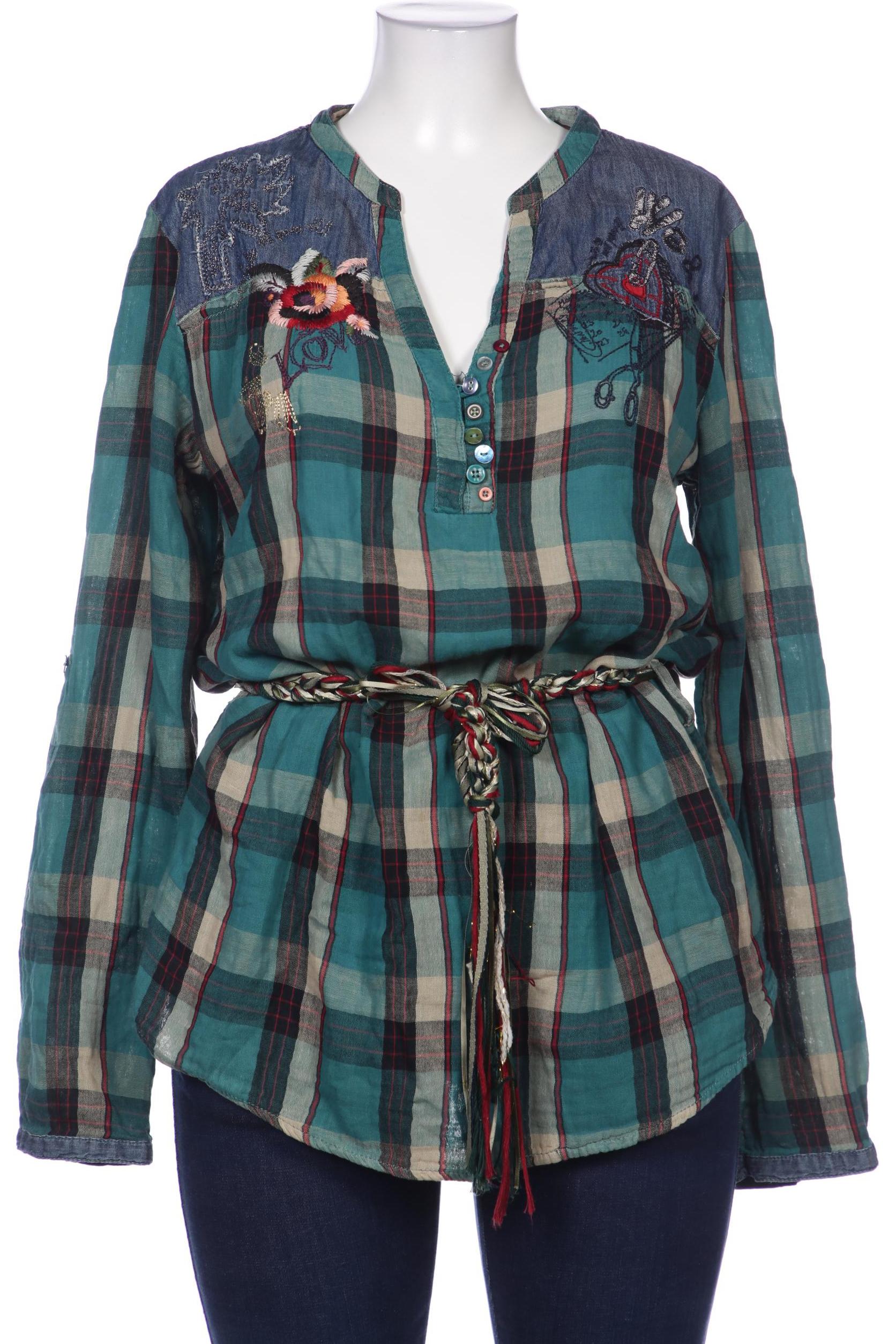 

Desigual Damen Bluse, türkis