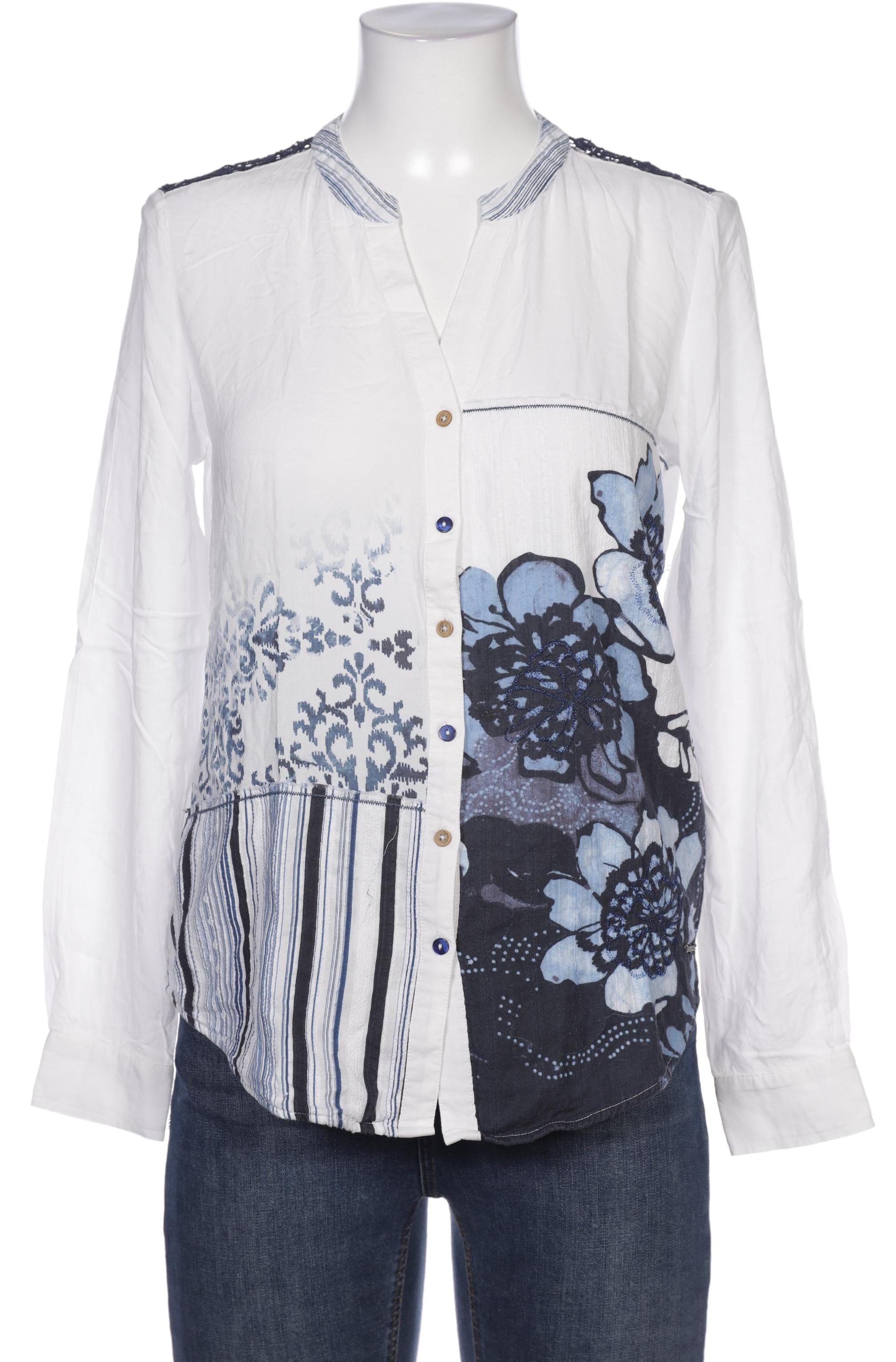 

Desigual Damen Bluse, weiß, Gr. 38