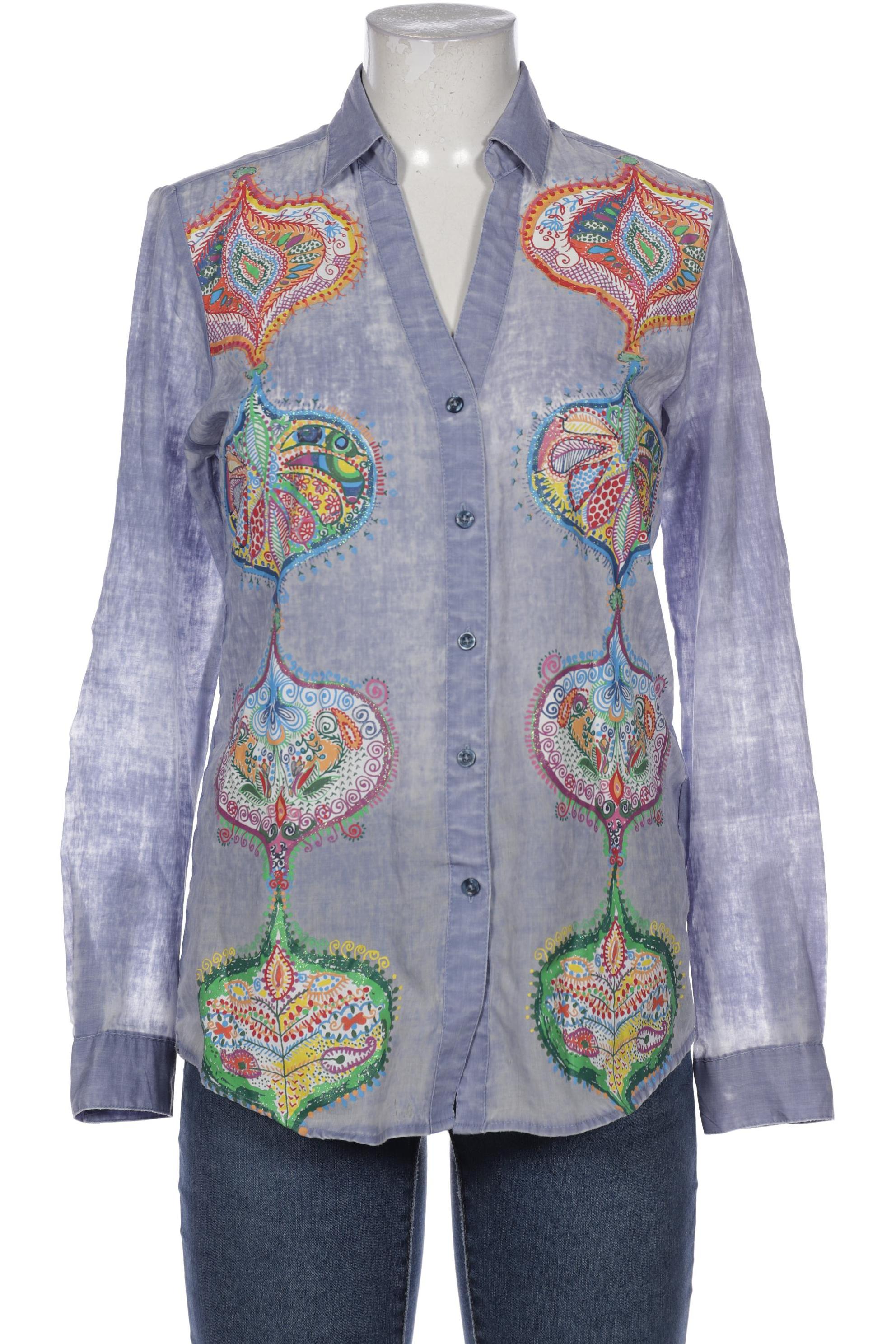 

Desigual Damen Bluse, hellblau, Gr. 42