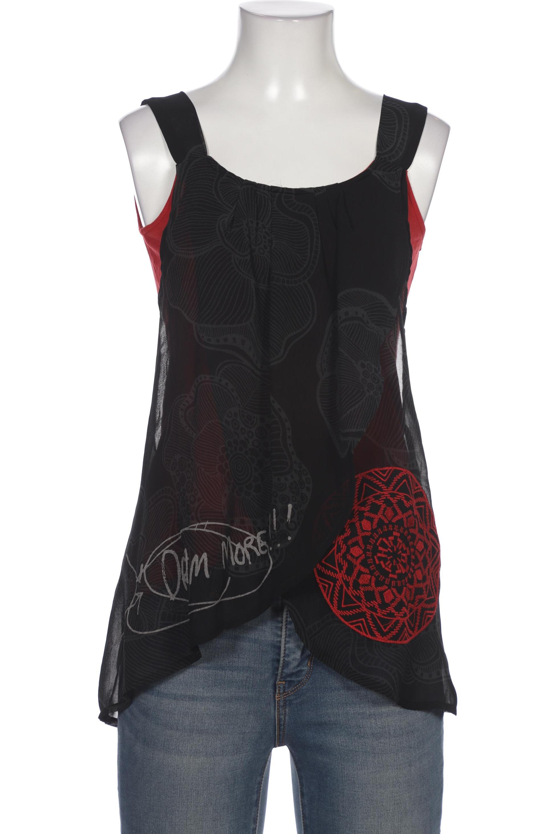 

Desigual Damen Bluse, schwarz, Gr. 36