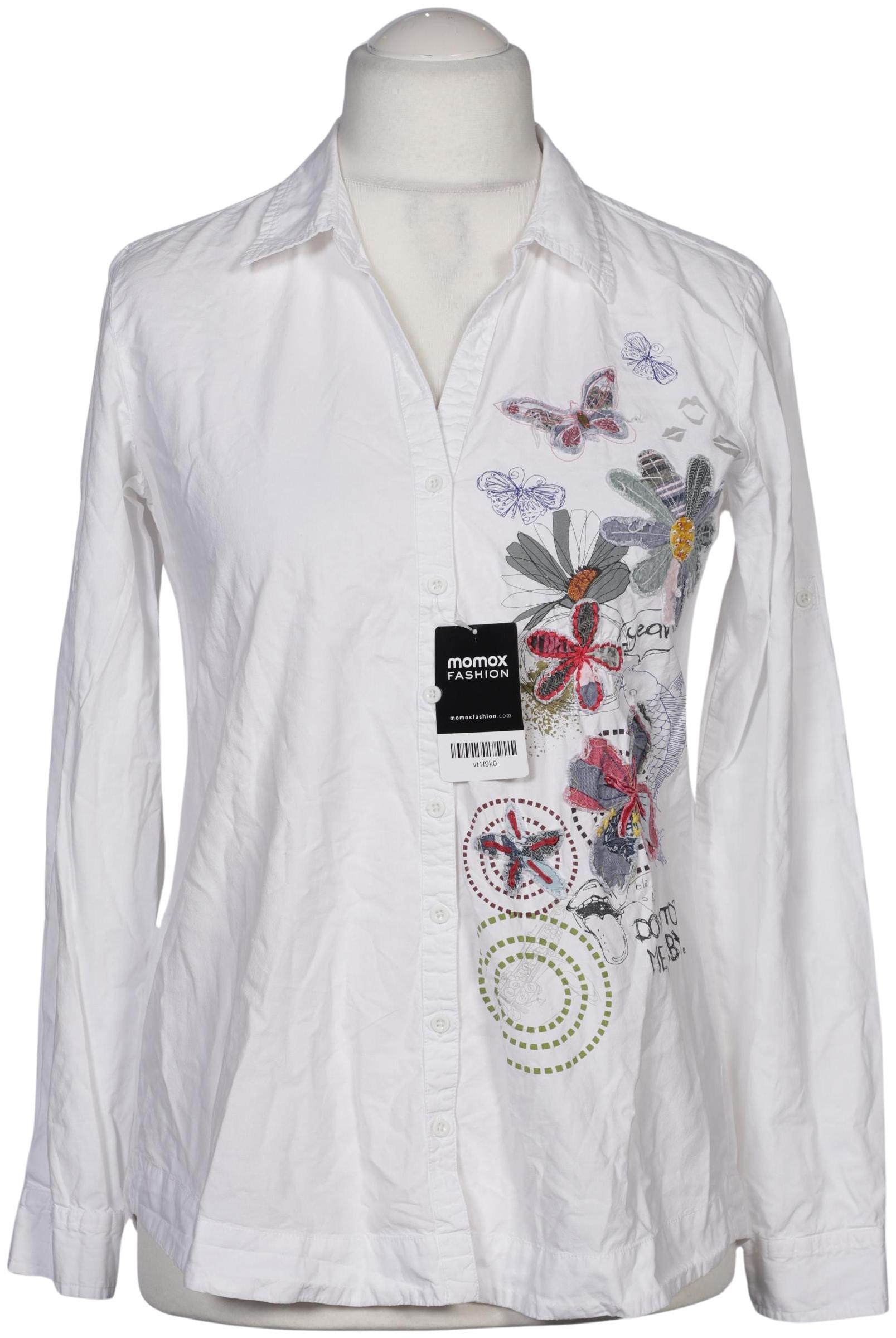 

Desigual Damen Bluse, weiß, Gr. 38