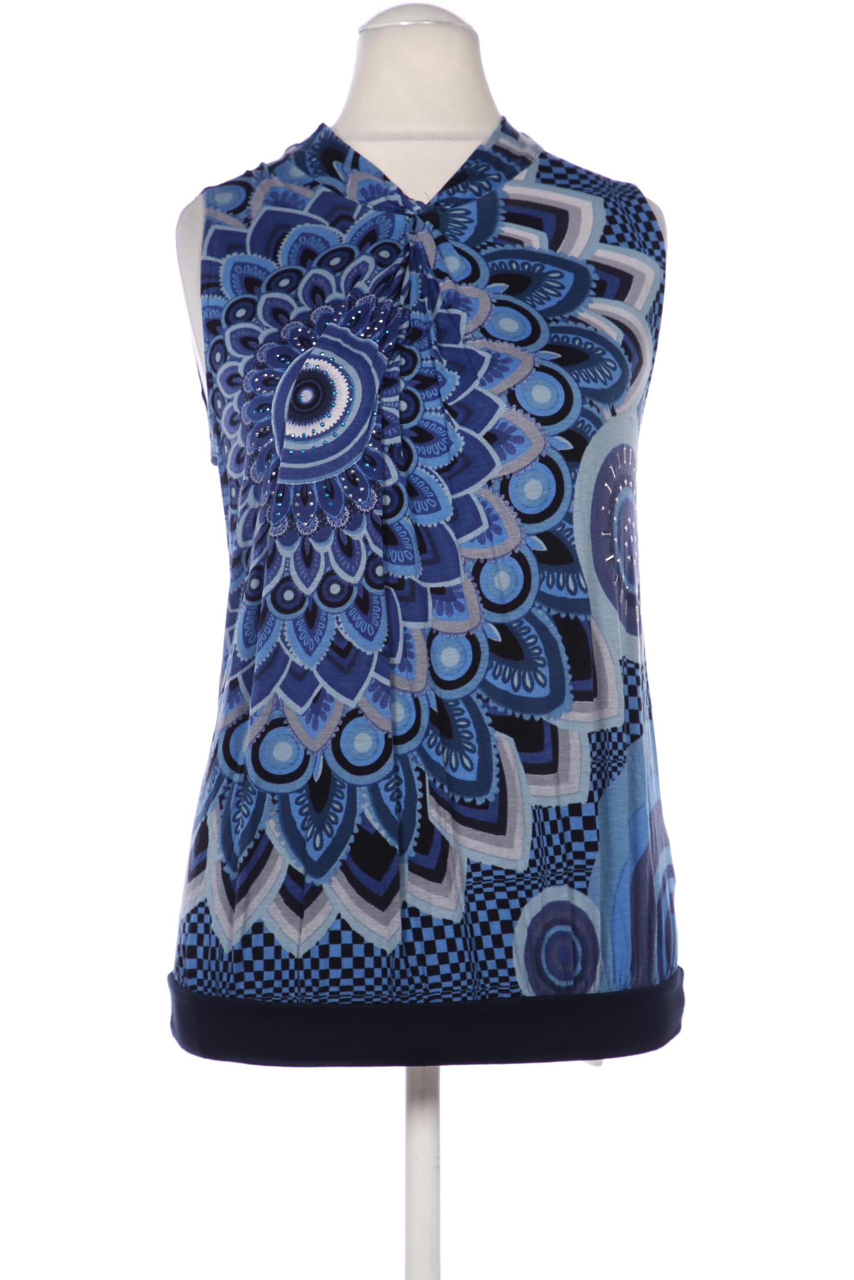 

Desigual Damen Bluse, marineblau, Gr. 36